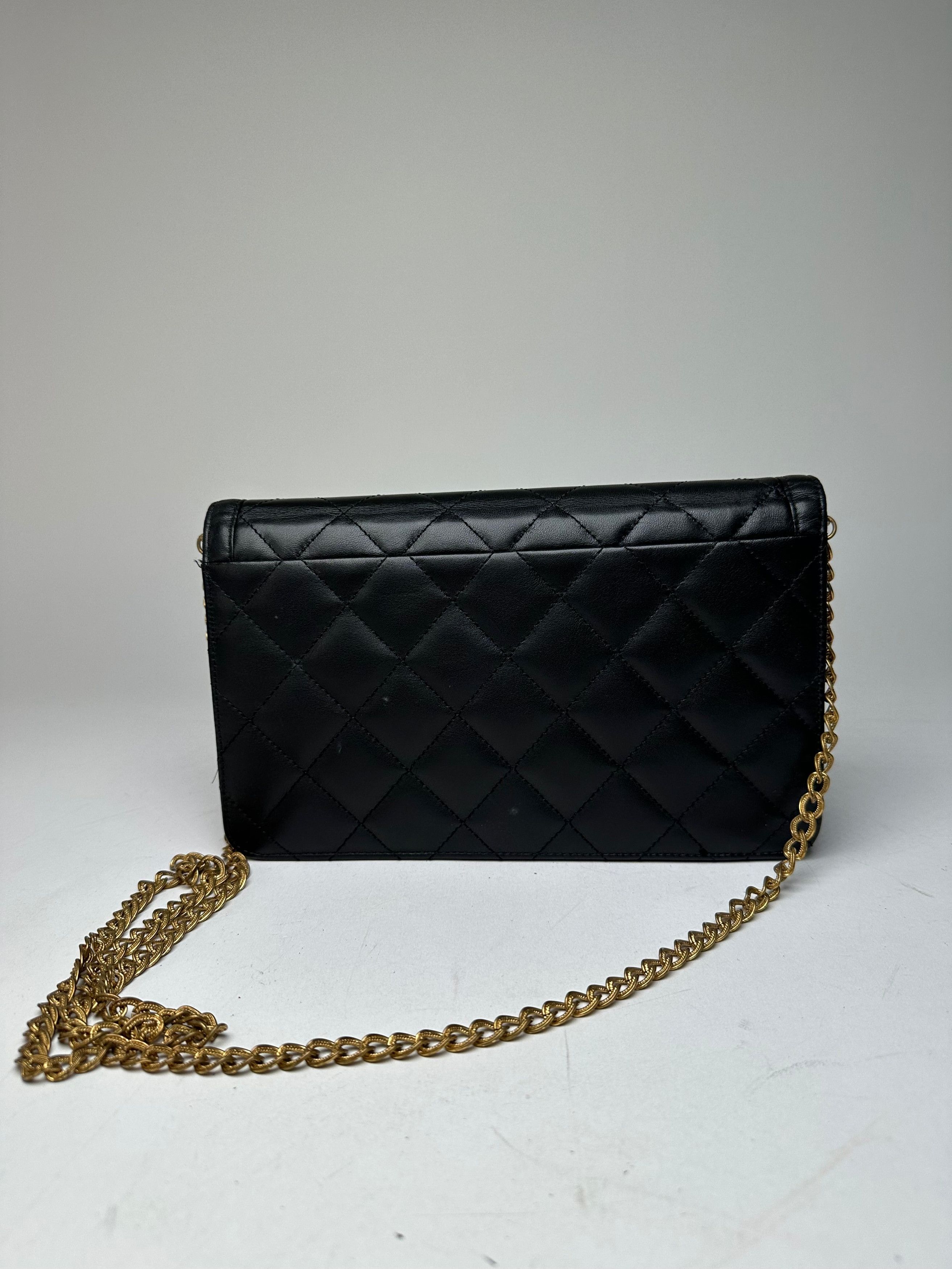 Givenchy Vintage 4G Leather Shoulder Bag Black Size ONE SIZE - 2 Thumbnail