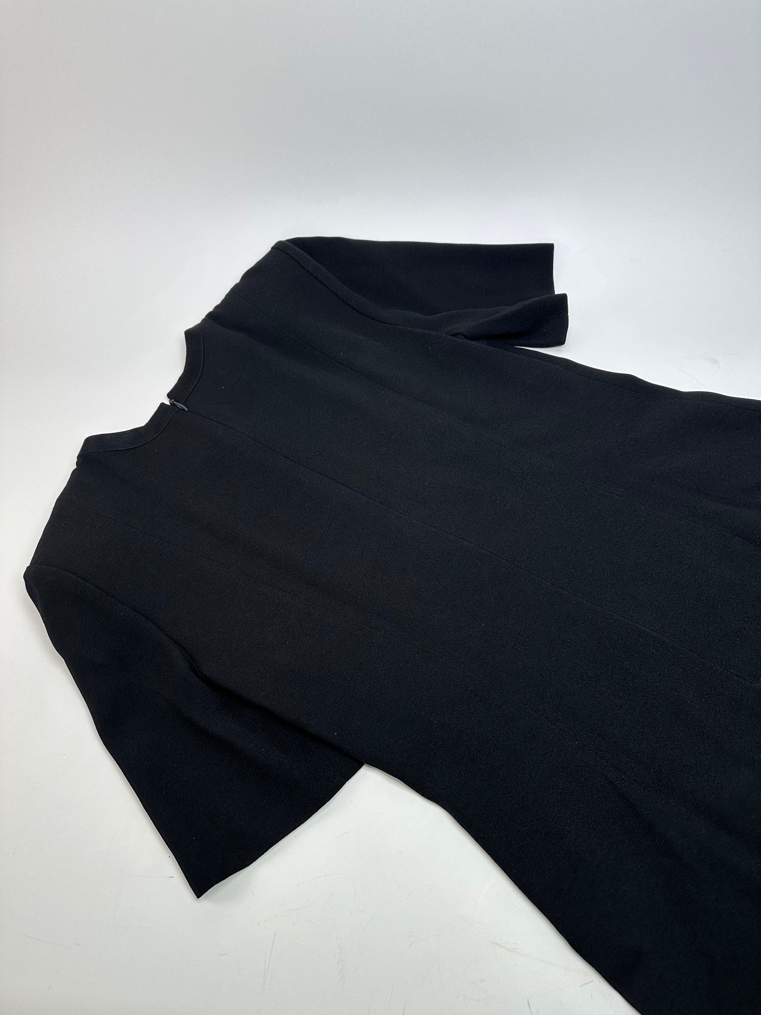 Givenchy Vintage Wool Dress Black Size M / US 6-8 / IT 42-44 - 7 Thumbnail