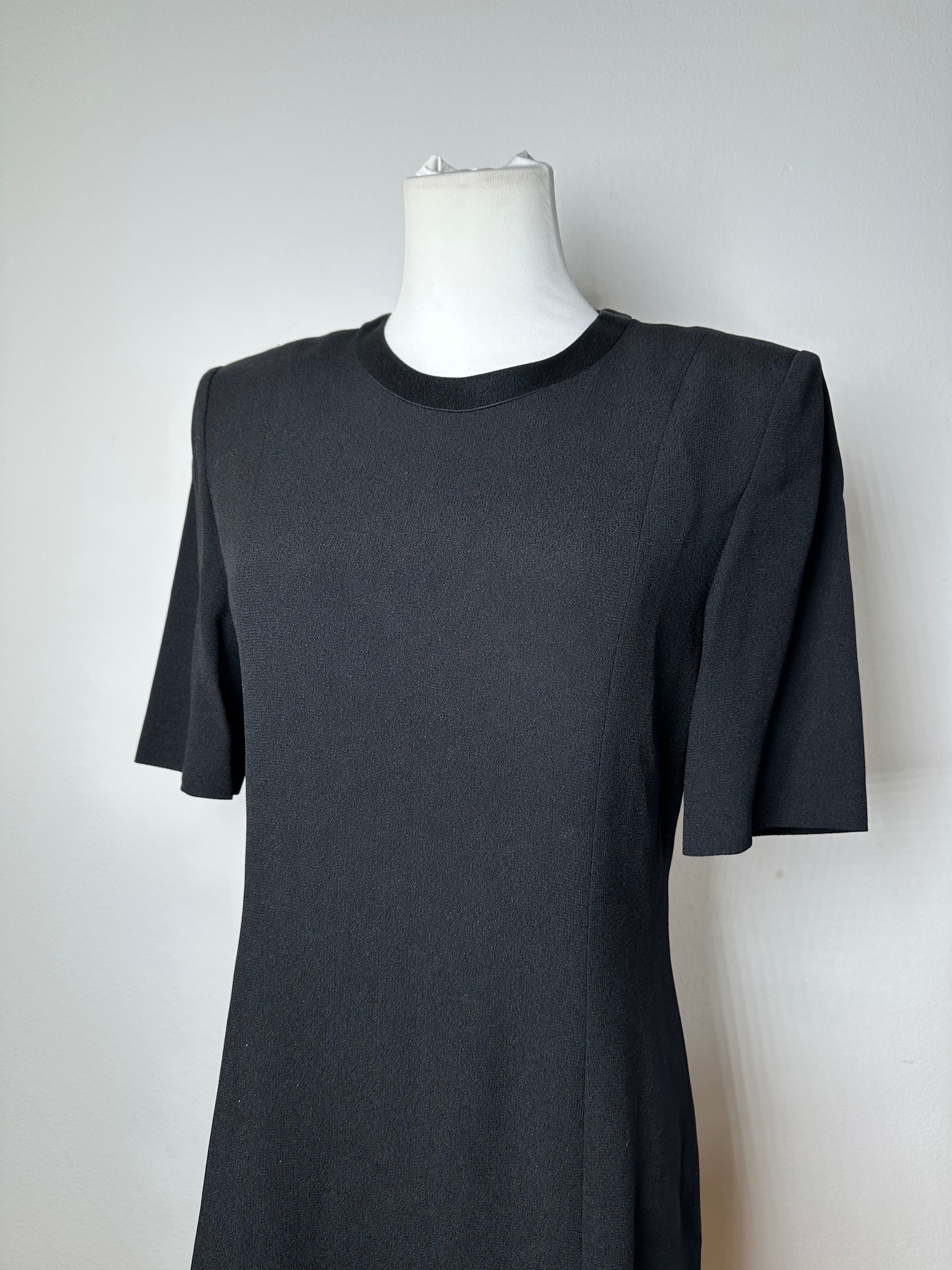 Givenchy Vintage Wool Dress Black Size M / US 6-8 / IT 42-44 - 11 Thumbnail