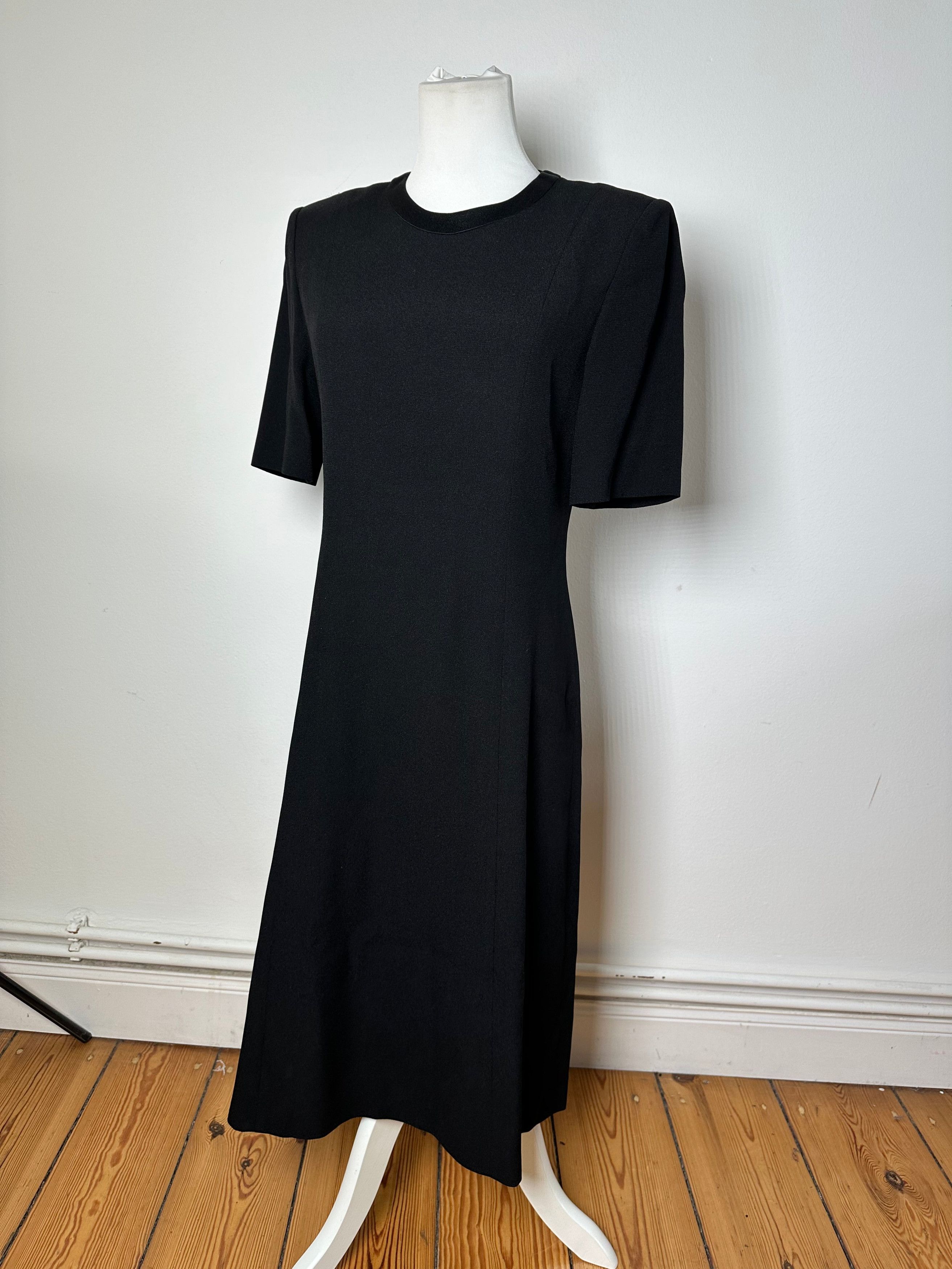 Givenchy Vintage Wool Dress Black Size M / US 6-8 / IT 42-44 - 8 Thumbnail