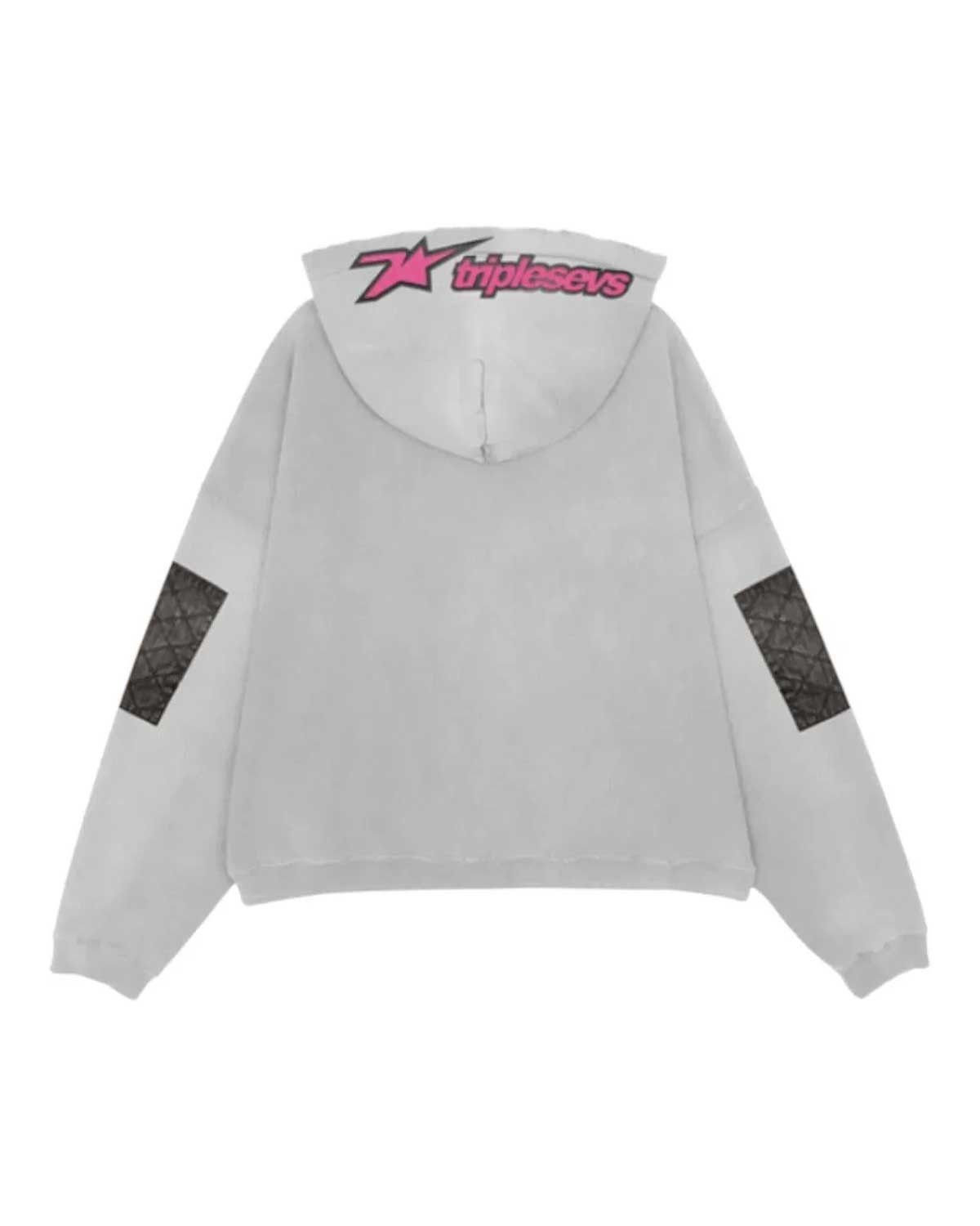 TRIPLE SEVENS Moto Hoodie Grey Size US L / EU 52-54 / 3 - 4 Thumbnail