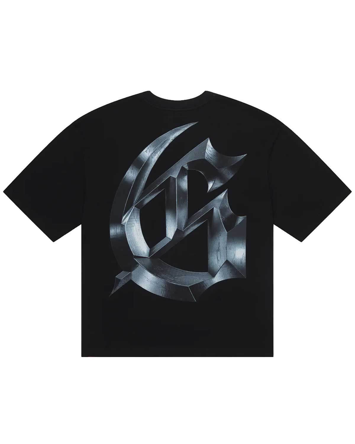 Symmetrical Logo Tee Black Boom