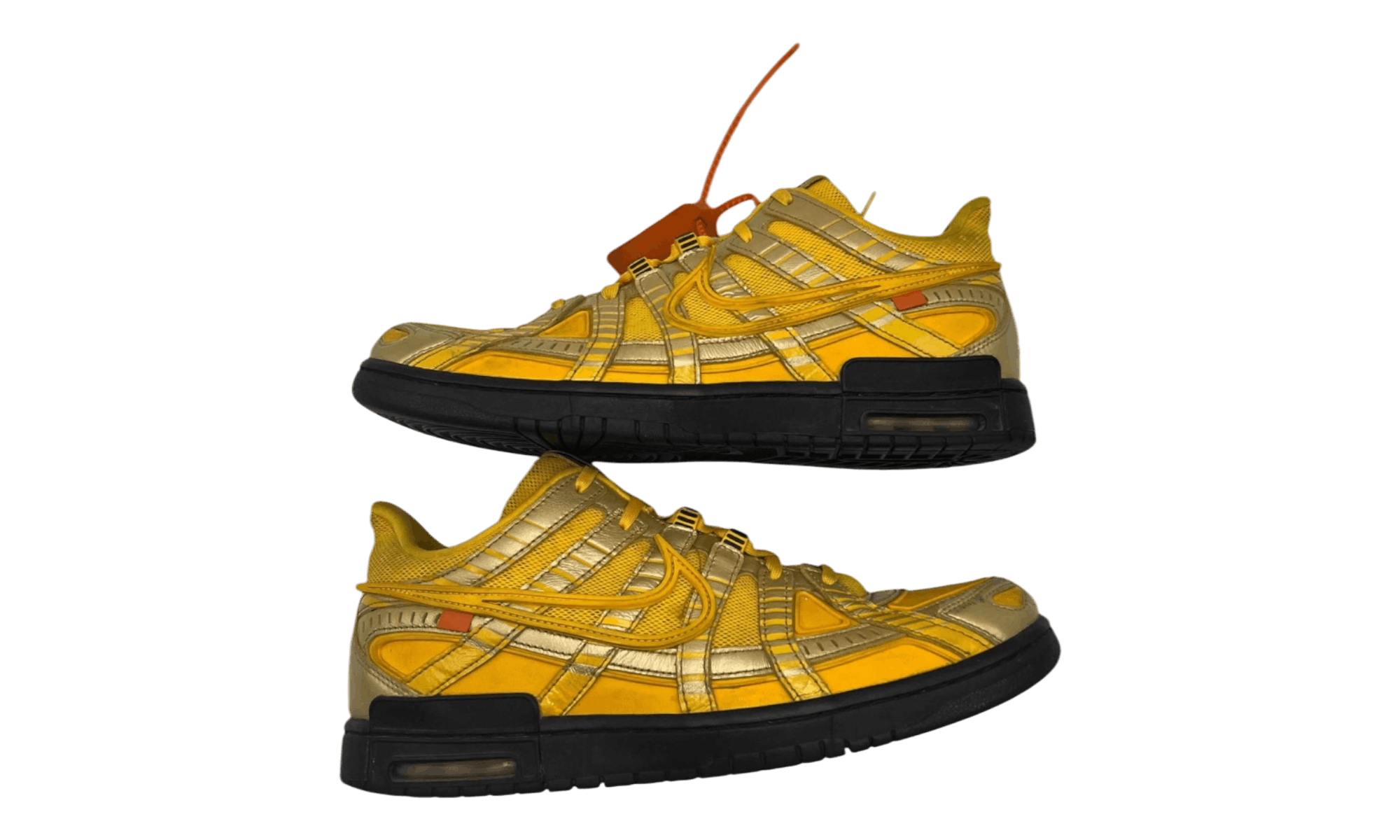 Nike Air Rubber Dunk Off-White University Gold (Preowned) Size ONE SIZE - 2 Thumbnail
