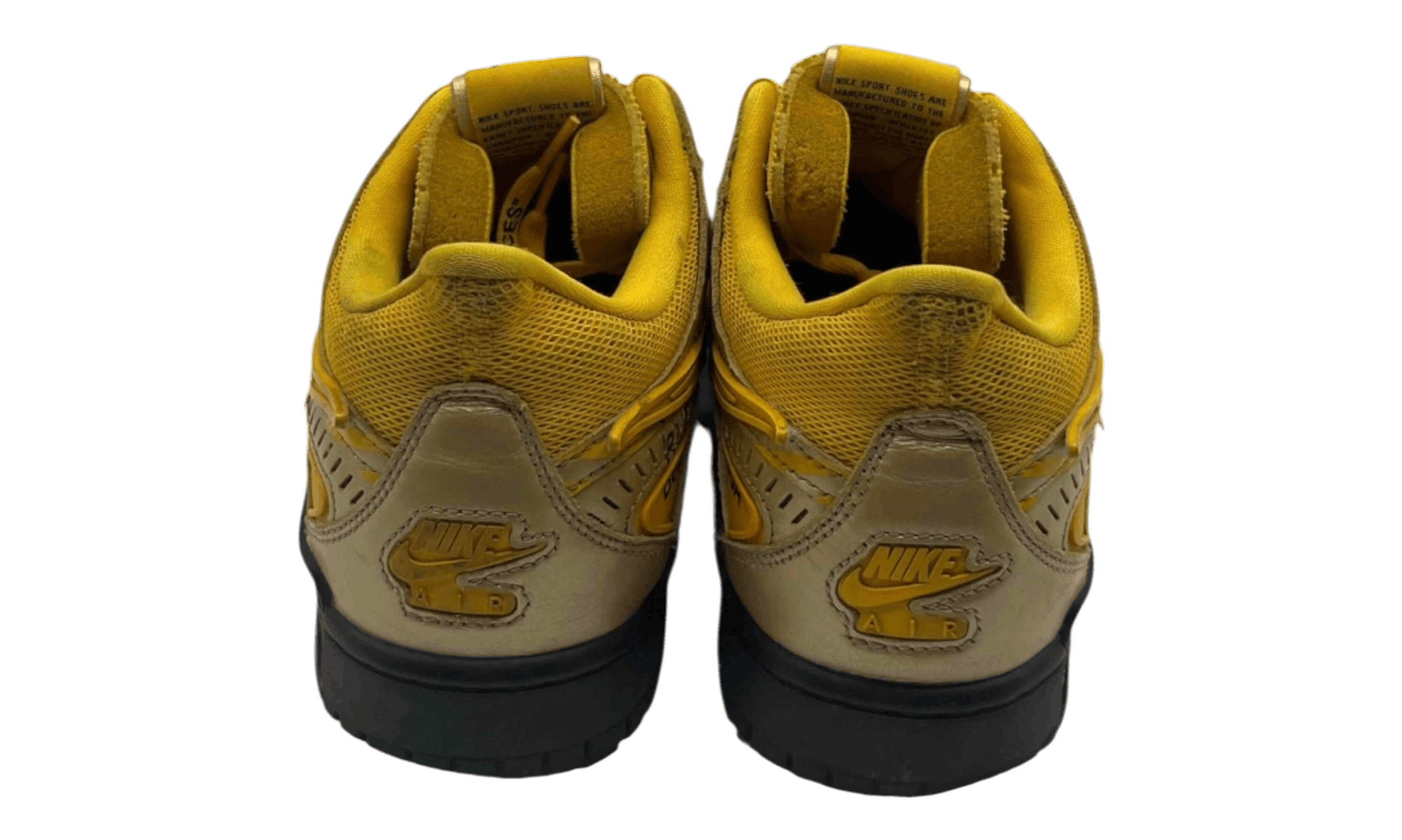 Nike Air Rubber Dunk Off-White University Gold (Preowned) Size ONE SIZE - 5 Thumbnail