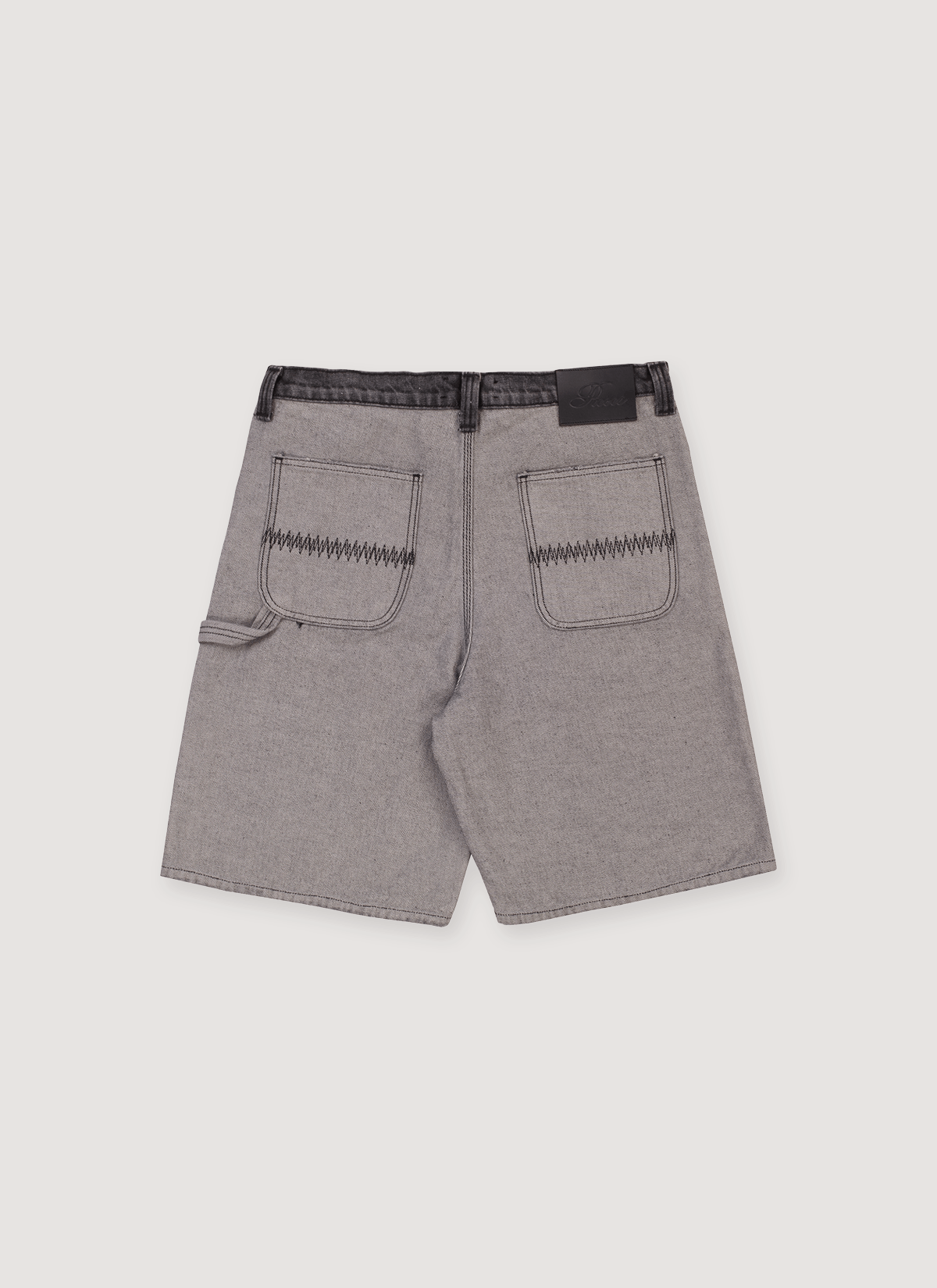 Other Pieces Harvey Split Carpenter Denim Shorts Size US 30 / EU 46 - 4 Thumbnail