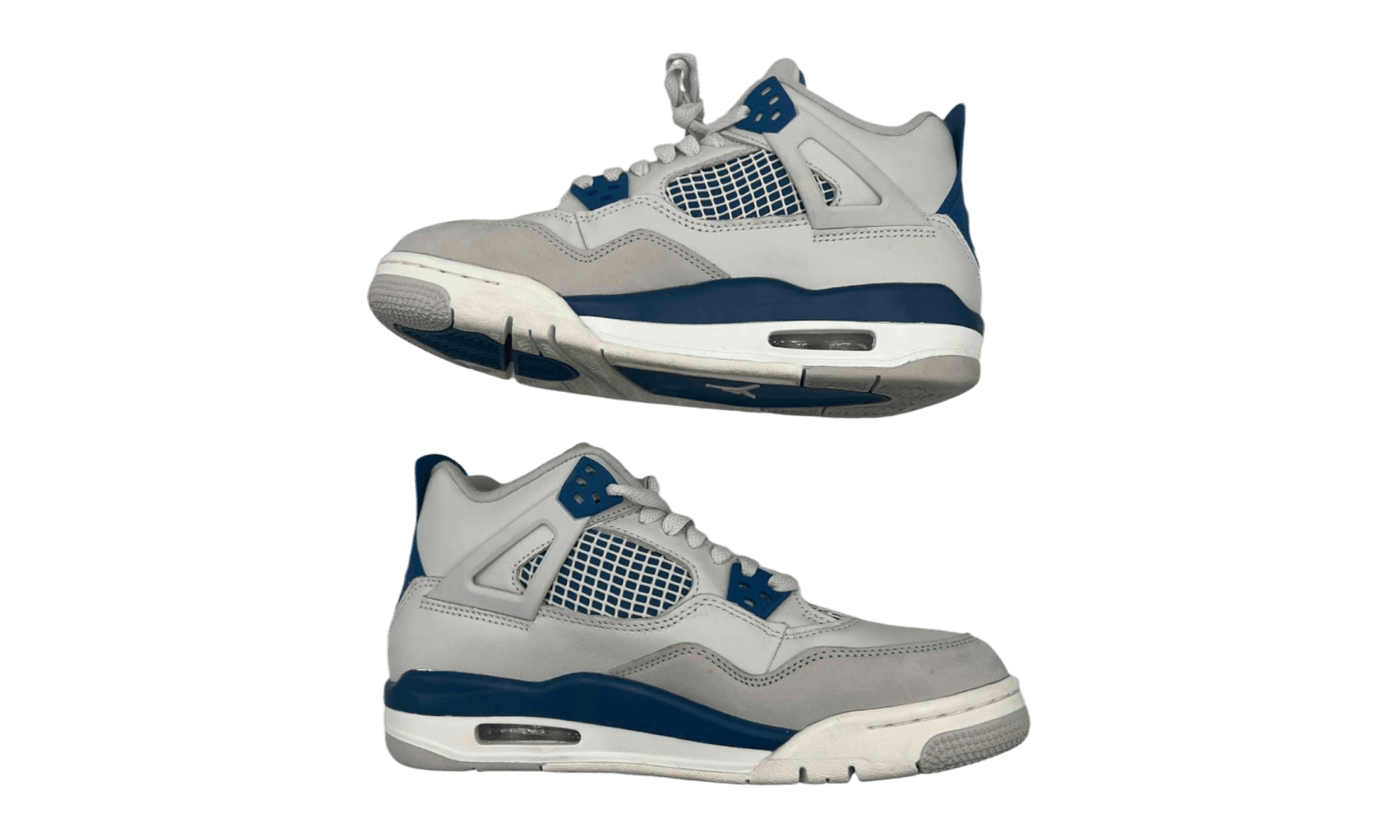 Other Air Jordan 4 Retro "Military Blue" (2024) GS (PreOwned) (No Size US 6.5 / EU 39-40 - 3 Thumbnail