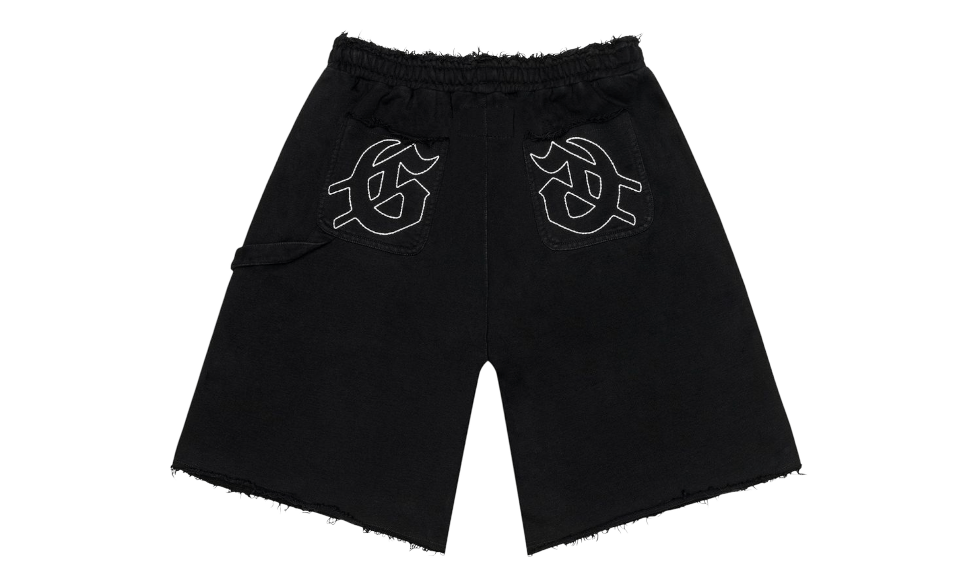 Godspeed Distressed Carpenter Black Shorts Size US 30 / EU 46 - 2 Thumbnail