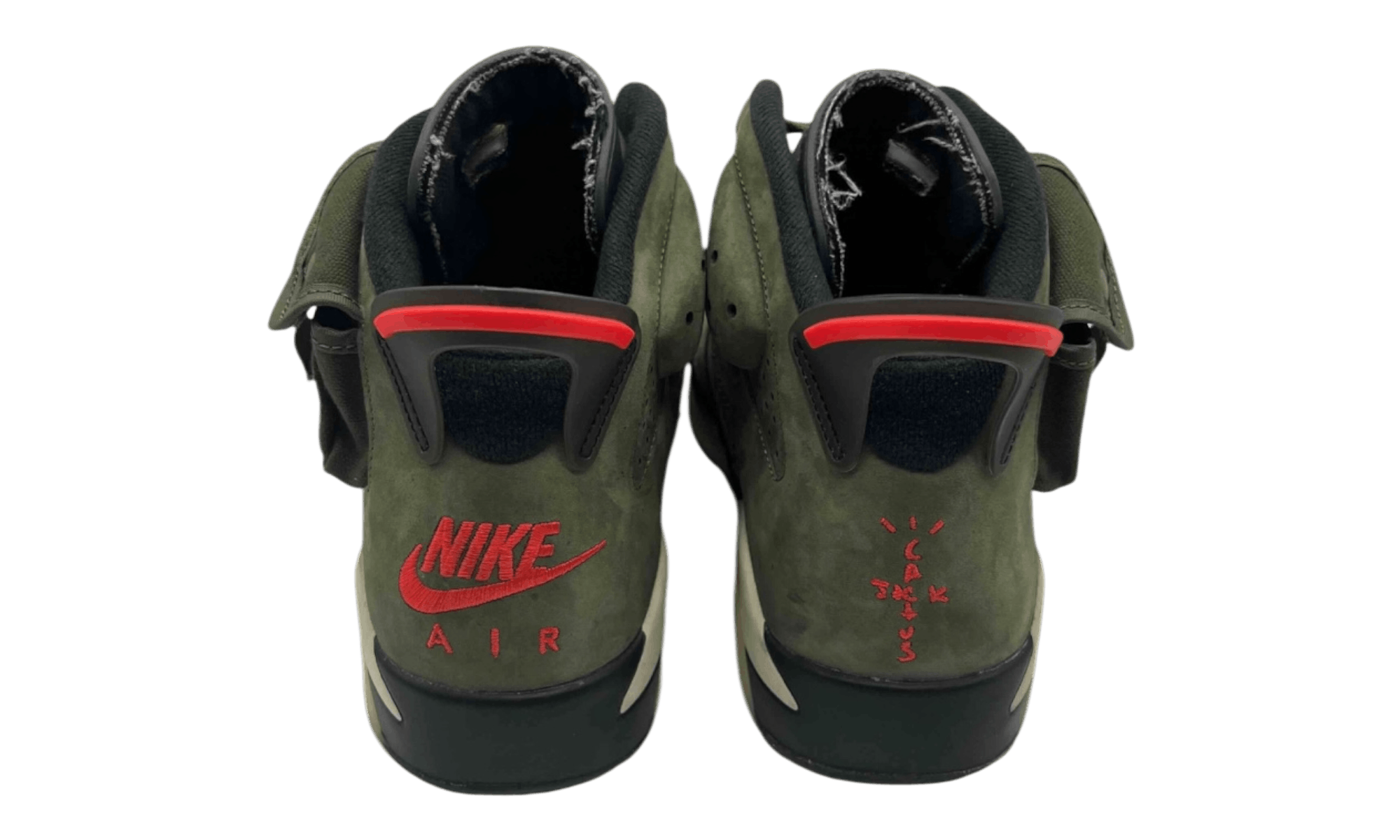 Other Travis Scott x Air Jordan 6 Retro "Olive" (PreOwned) Size US 10.5 / EU 43-44 - 5 Thumbnail