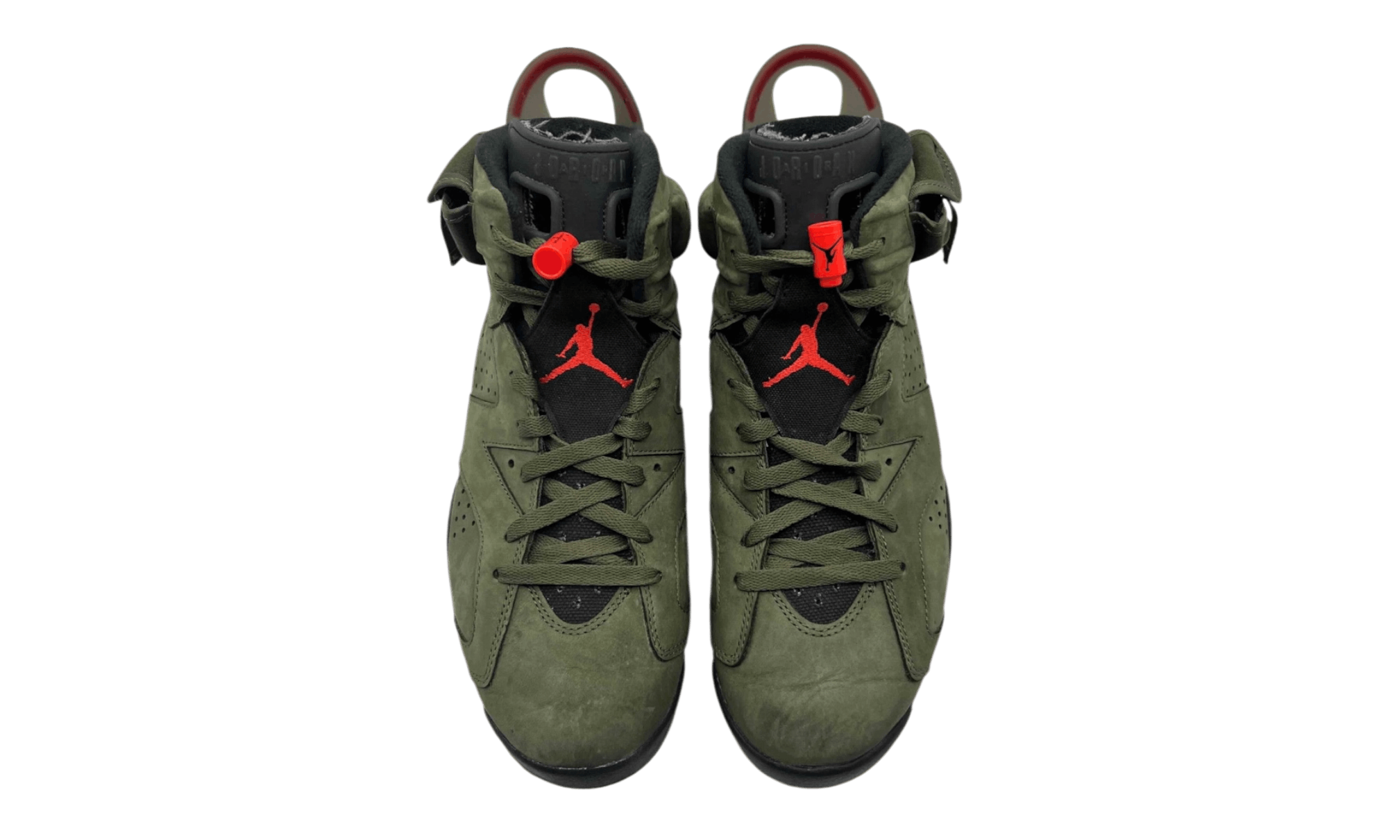 Other Travis Scott x Air Jordan 6 Retro "Olive" (PreOwned) Size US 10.5 / EU 43-44 - 4 Thumbnail