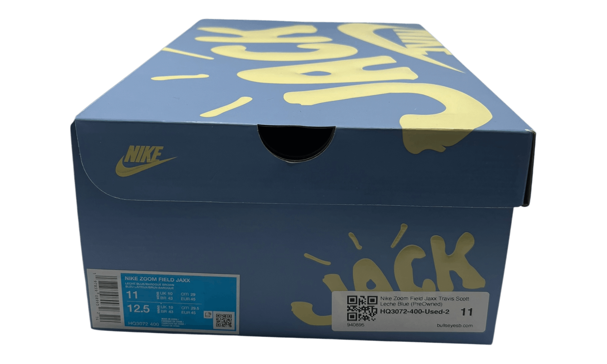 Other Nike Zoom Field Jaxx Travis Scott Leche Blue (PreOwned) Size US 11 / EU 44 - 8 Thumbnail