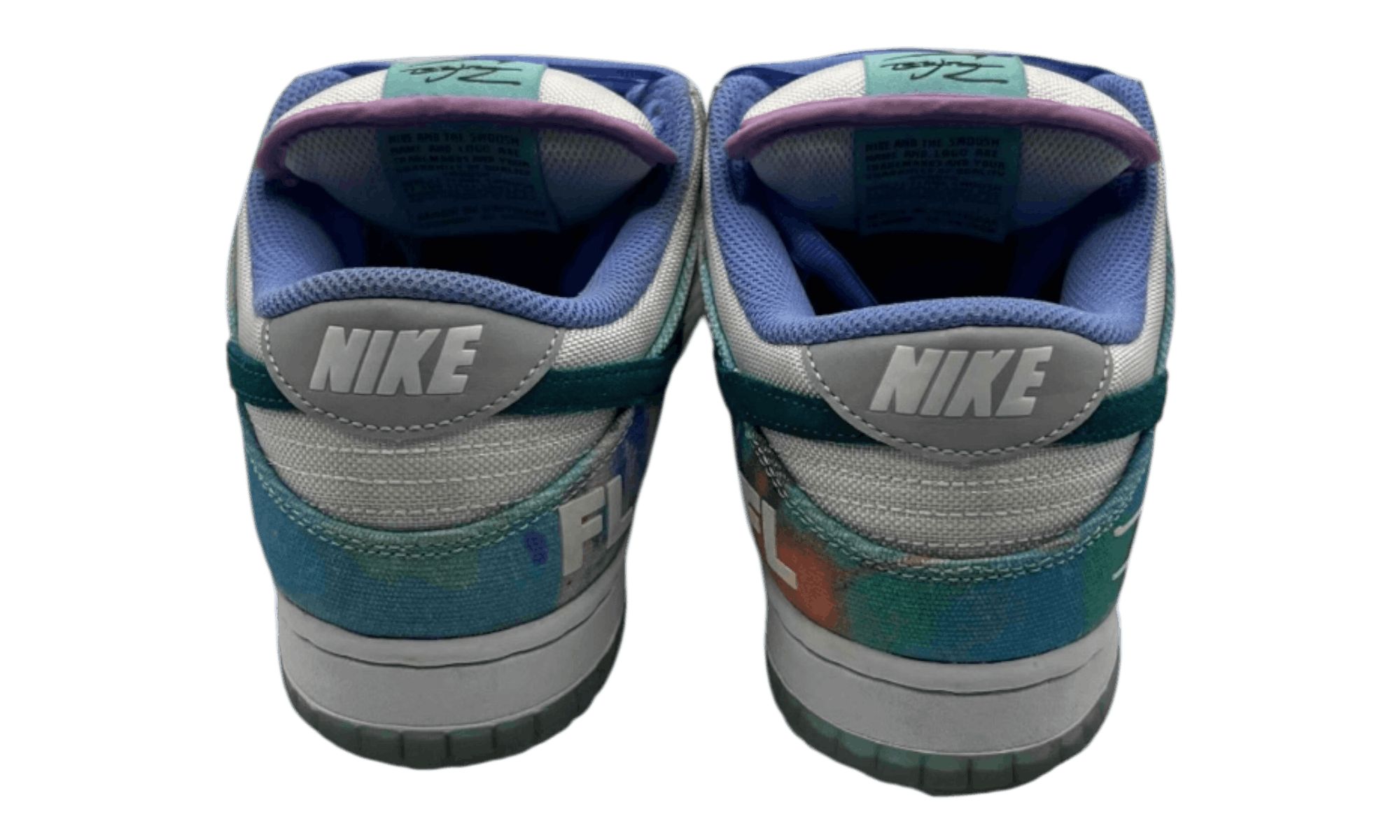 Nike SB Dunk Low "Futura Laboratories Bleached Aqua" (PreOwned) Size US 9 / EU 42 - 5 Thumbnail