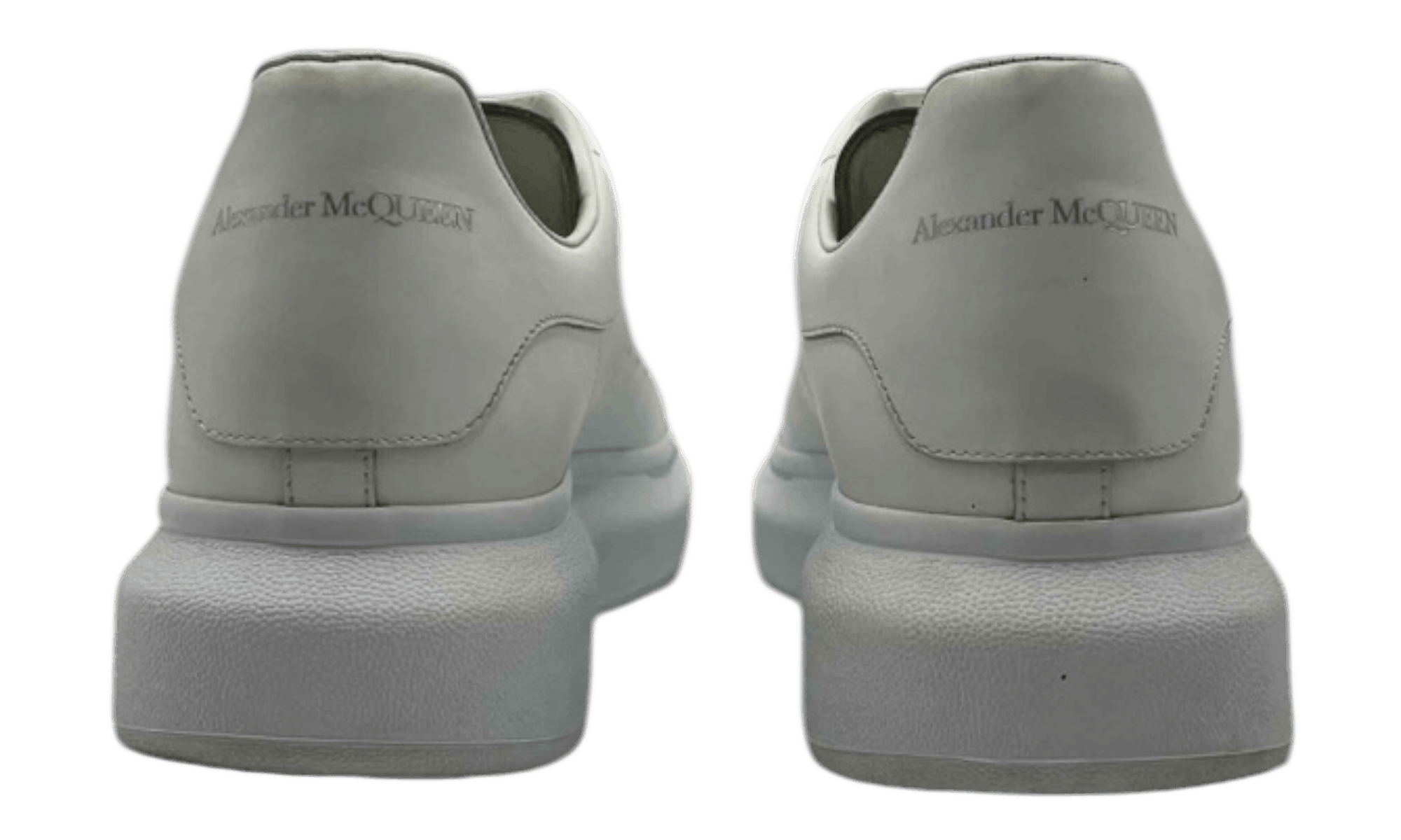 Other Alexander McQueen Wmns Overd Sneaker 'White Metal Toe' (PreO Size US 8.5 / EU 41-42 - 5 Thumbnail