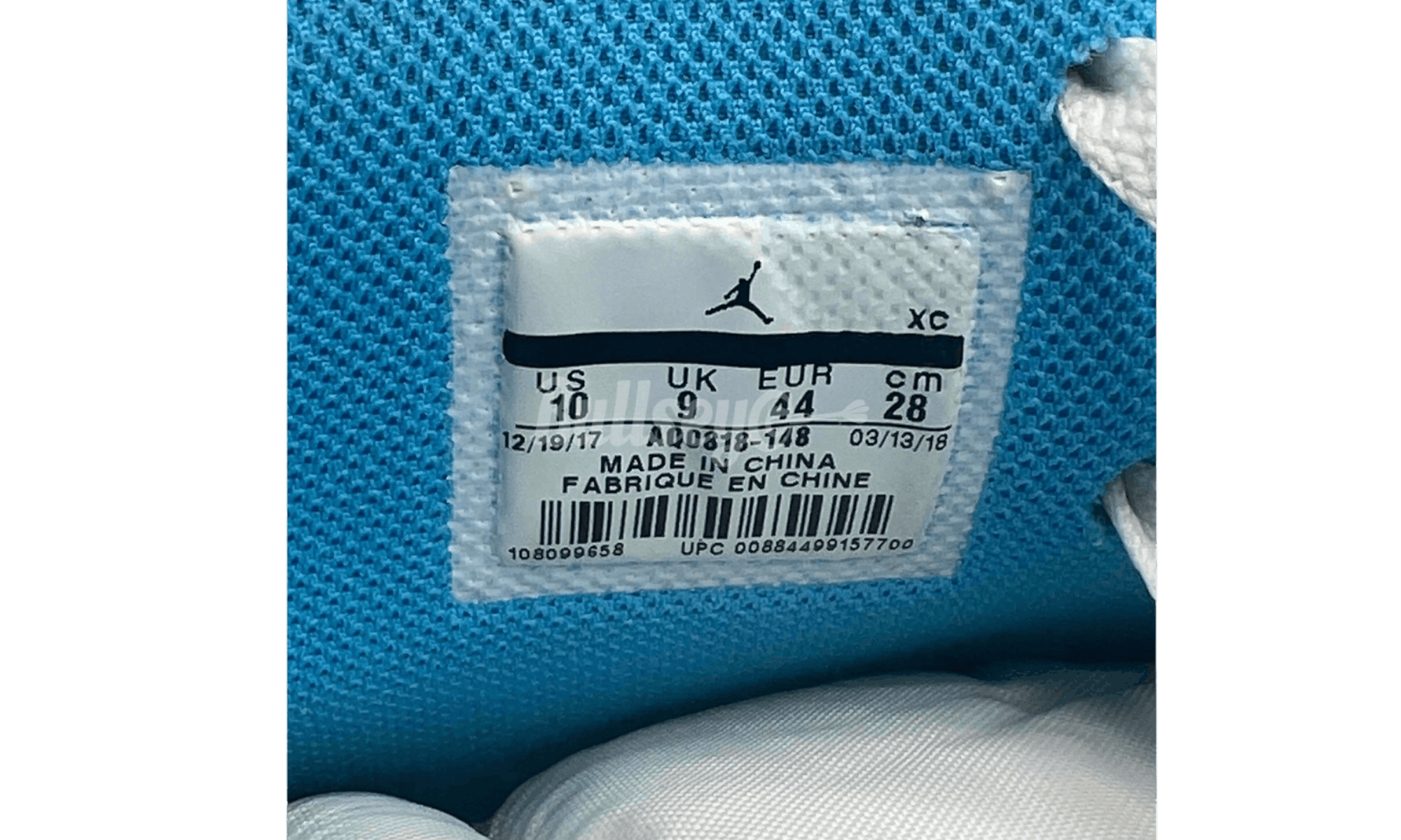 Jordan Brand Nike Air Jordan 1 Retro High "University Blue" Off-White (Pr Size ONE SIZE - 7 Thumbnail