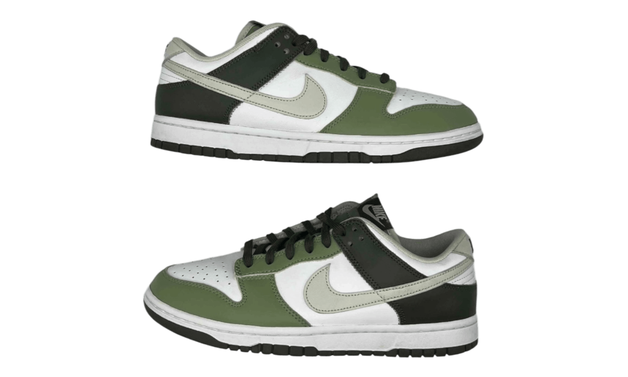 Nike Dunk Low Oil Green Cargo Khaki (PreOwned) (No Box) Size US 8.5 / EU 41-42 - 2 Thumbnail