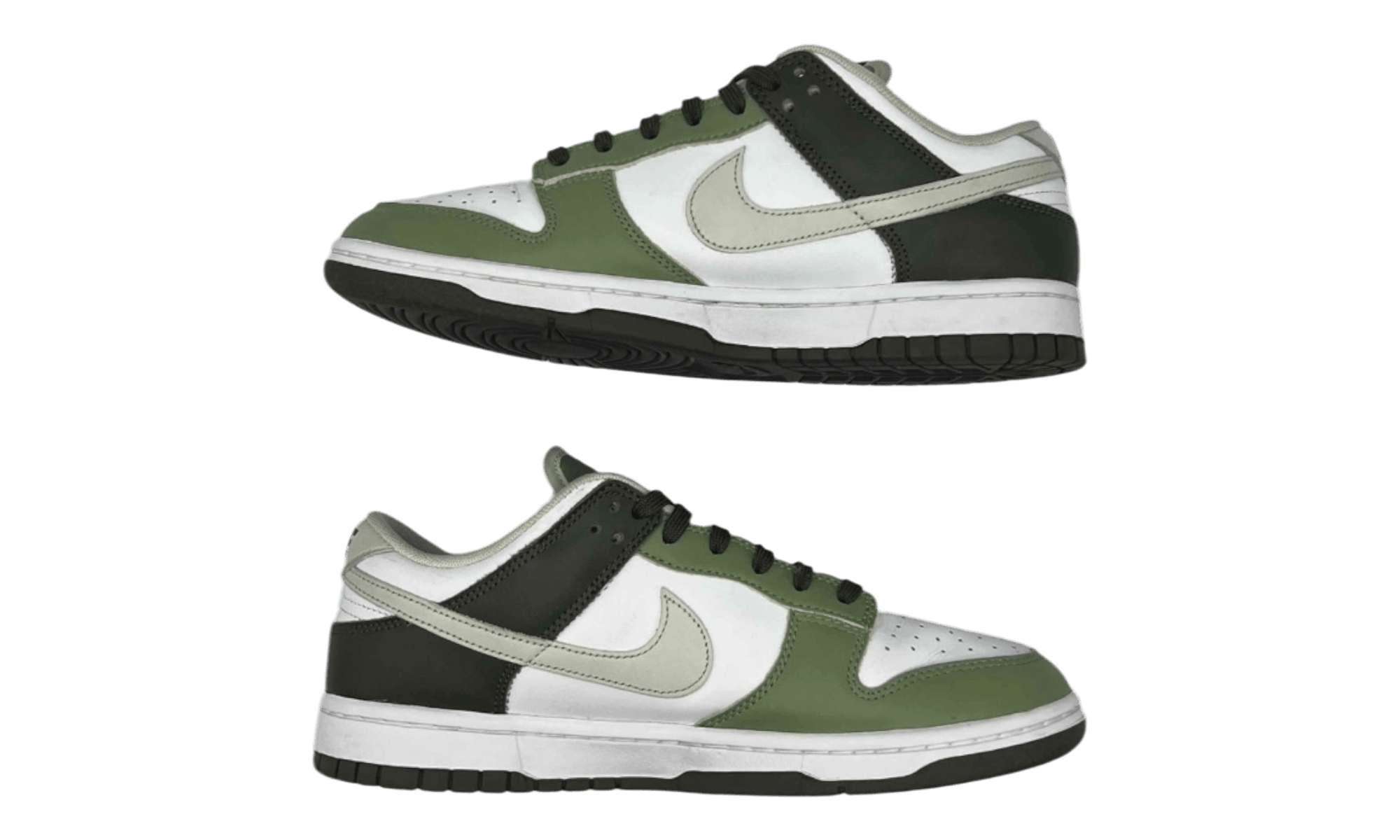 Nike Dunk Low Oil Green Cargo Khaki (PreOwned) (No Box) Size US 8.5 / EU 41-42 - 3 Thumbnail