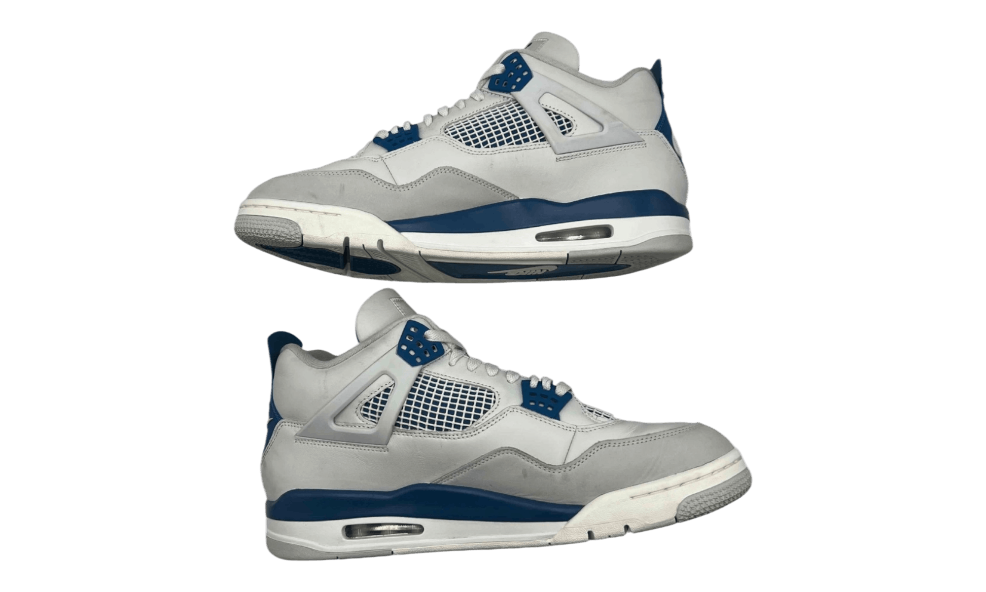 Other Air Jordan 4 Retro "Military Blue" (2024) (Preowned) Size US 14 / EU 47 - 3 Thumbnail