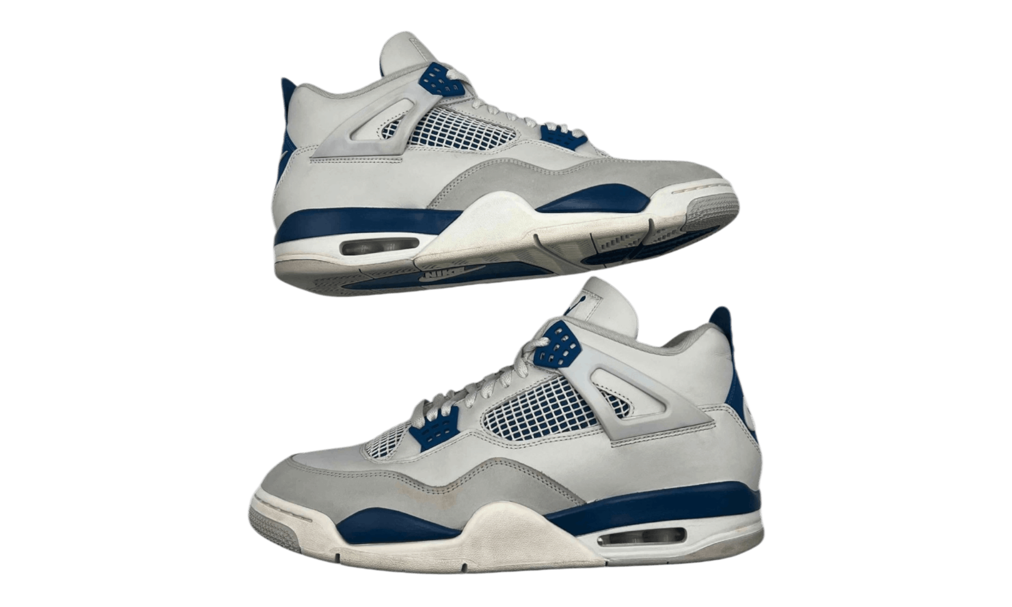 Other Air Jordan 4 Retro "Military Blue" (2024) (Preowned) Size US 14 / EU 47 - 2 Thumbnail