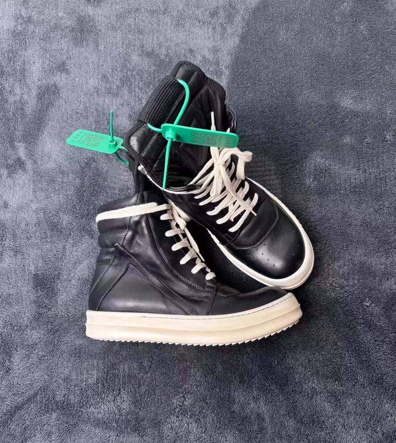 Rick Owens Rick Owens White Lowtop Sneakers 35 Men Size US 5 / EU 37 - 3 Thumbnail