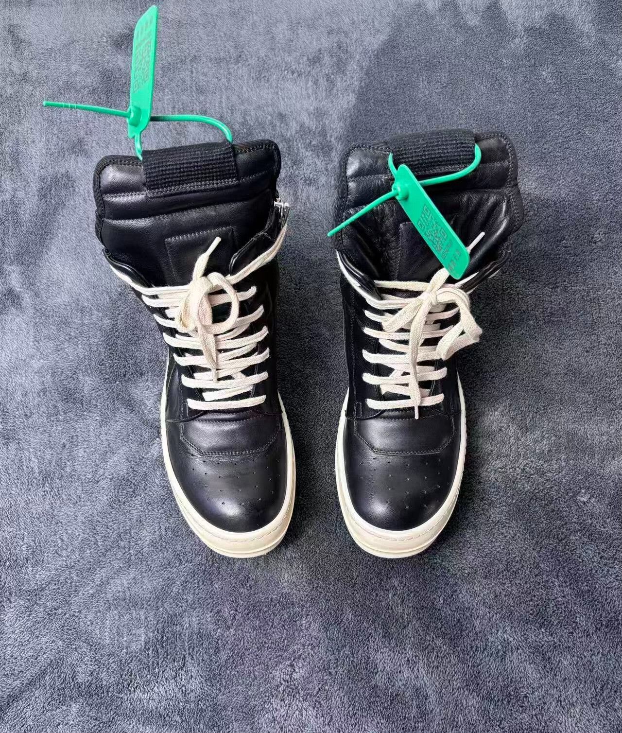 Rick Owens Rick Owens White Lowtop Sneakers 35 Men Size US 5 / EU 37 - 2 Thumbnail