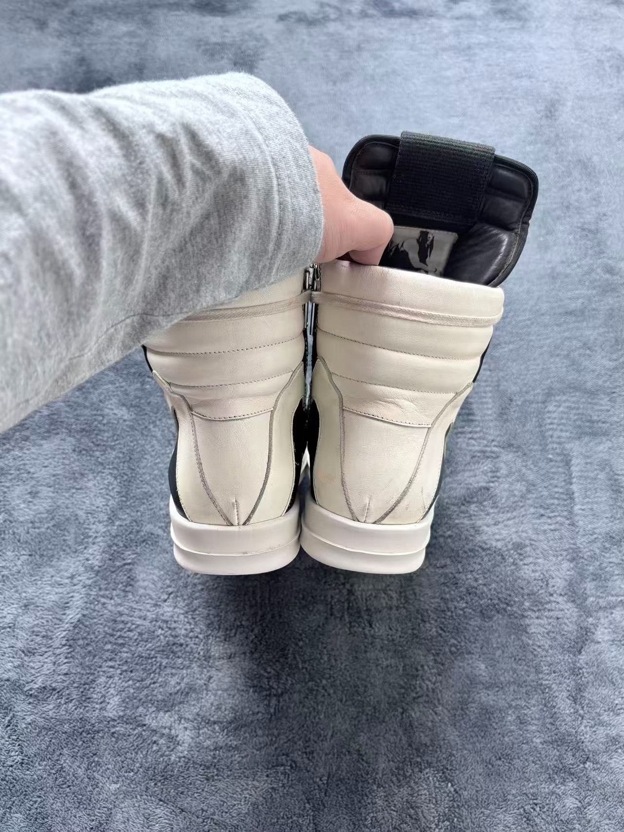 Rick Owens Rick Owens Leather Black Lowtop Sneakers 37 Women Size US 6.5 / IT 36.5 - 7 Thumbnail