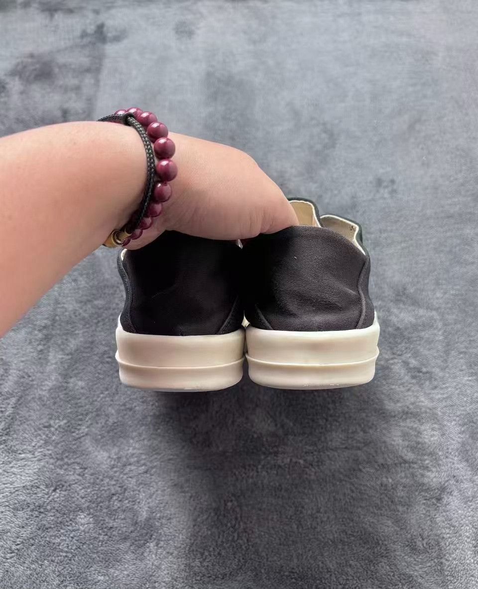 Rick Owens Rick Owens Black Lowtop Sneakers 42 Men Size US 9 / EU 42 - 7 Thumbnail