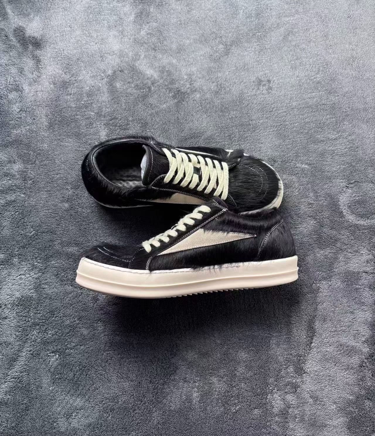 Rick Owens Rick Owens Black Lowtop Sneakers 41 Men Size US 8.5 / EU 41-42 - 6 Thumbnail