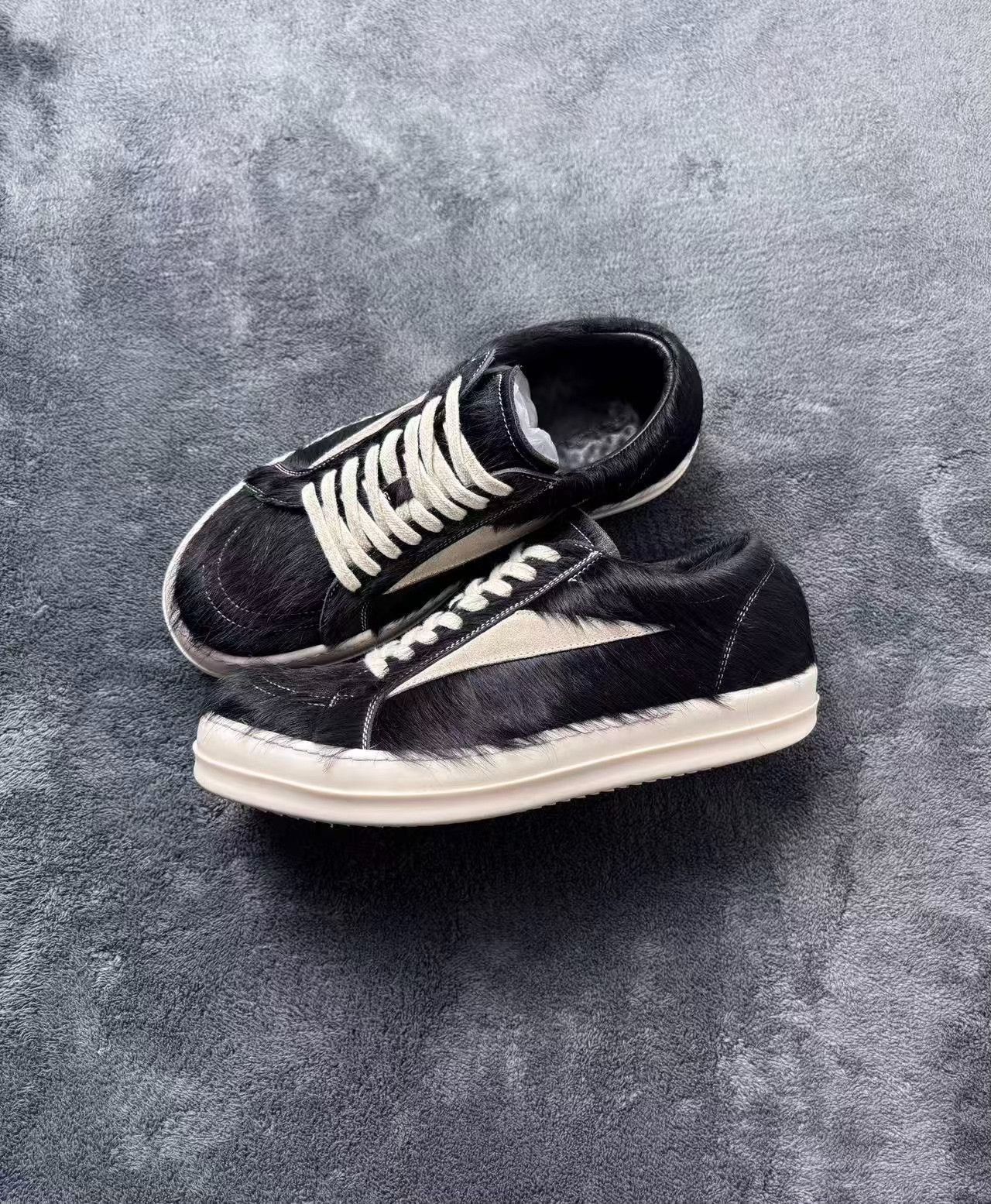 Rick Owens Rick Owens Black Lowtop Sneakers 41 Men Size US 8.5 / EU 41-42 - 4 Thumbnail