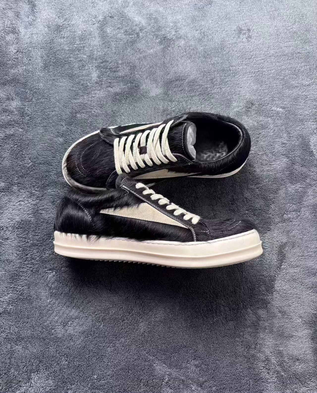 Rick Owens Rick Owens Black Lowtop Sneakers 41 Men Size US 8.5 / EU 41-42 - 5 Thumbnail