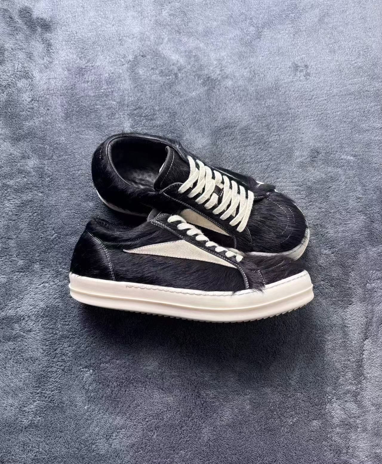 Rick Owens Rick Owens Black Lowtop Sneakers 41 Men Size US 8.5 / EU 41-42 - 3 Thumbnail