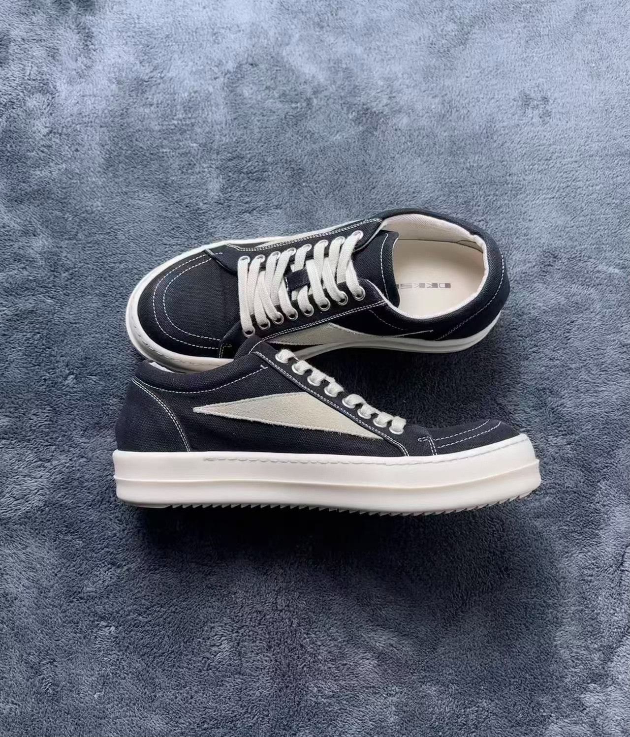 Rick Owens Rick Owens Canvas Lowtop Sneakers 40 Men Size US 7.5 / EU 40-41 - 5 Thumbnail