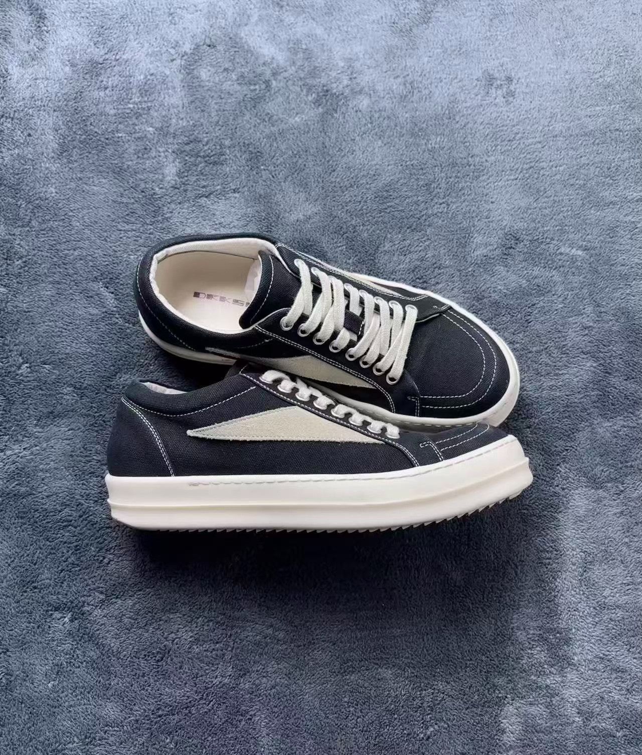 Rick Owens Rick Owens Canvas Lowtop Sneakers 40 Men Size US 7.5 / EU 40-41 - 3 Thumbnail