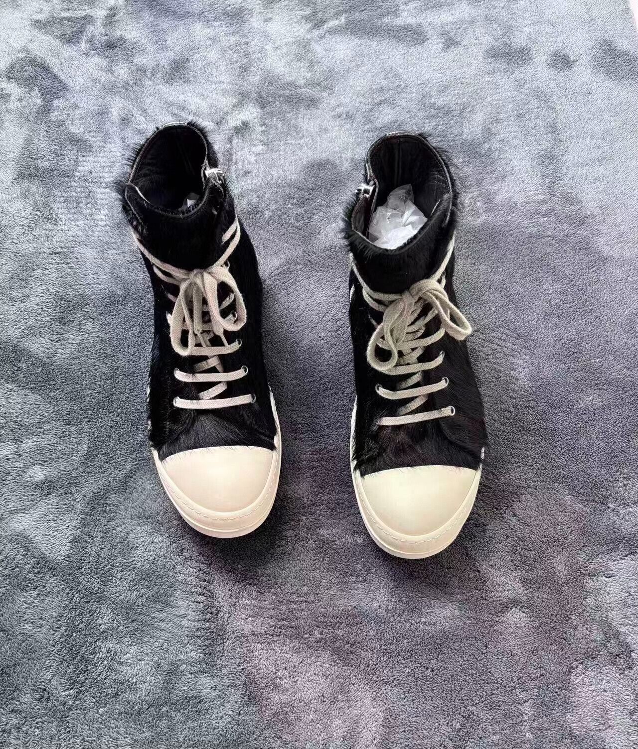 Rick Owens Rick Owens White Lowtop Sneakers 42 Men Size US 9 / EU 42 - 2 Thumbnail