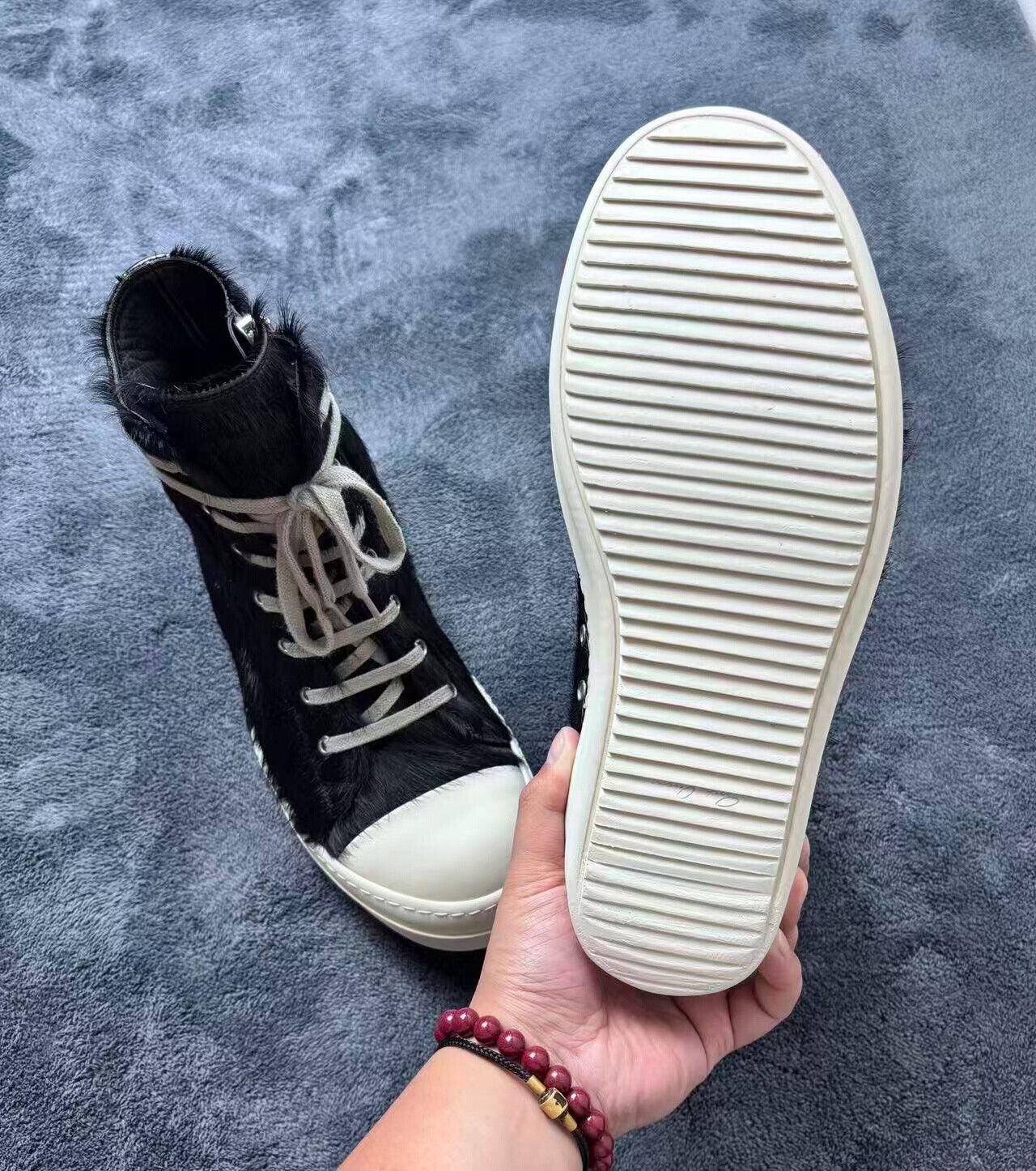 Rick Owens Rick Owens White Lowtop Sneakers 42 Men Size US 9 / EU 42 - 9 Thumbnail