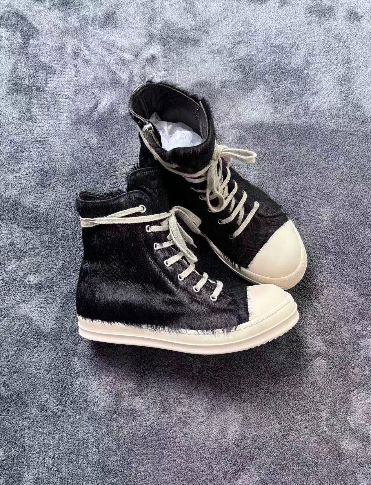 Rick Owens Rick Owens White Lowtop Sneakers 42 Men Size US 9 / EU 42 - 3 Thumbnail
