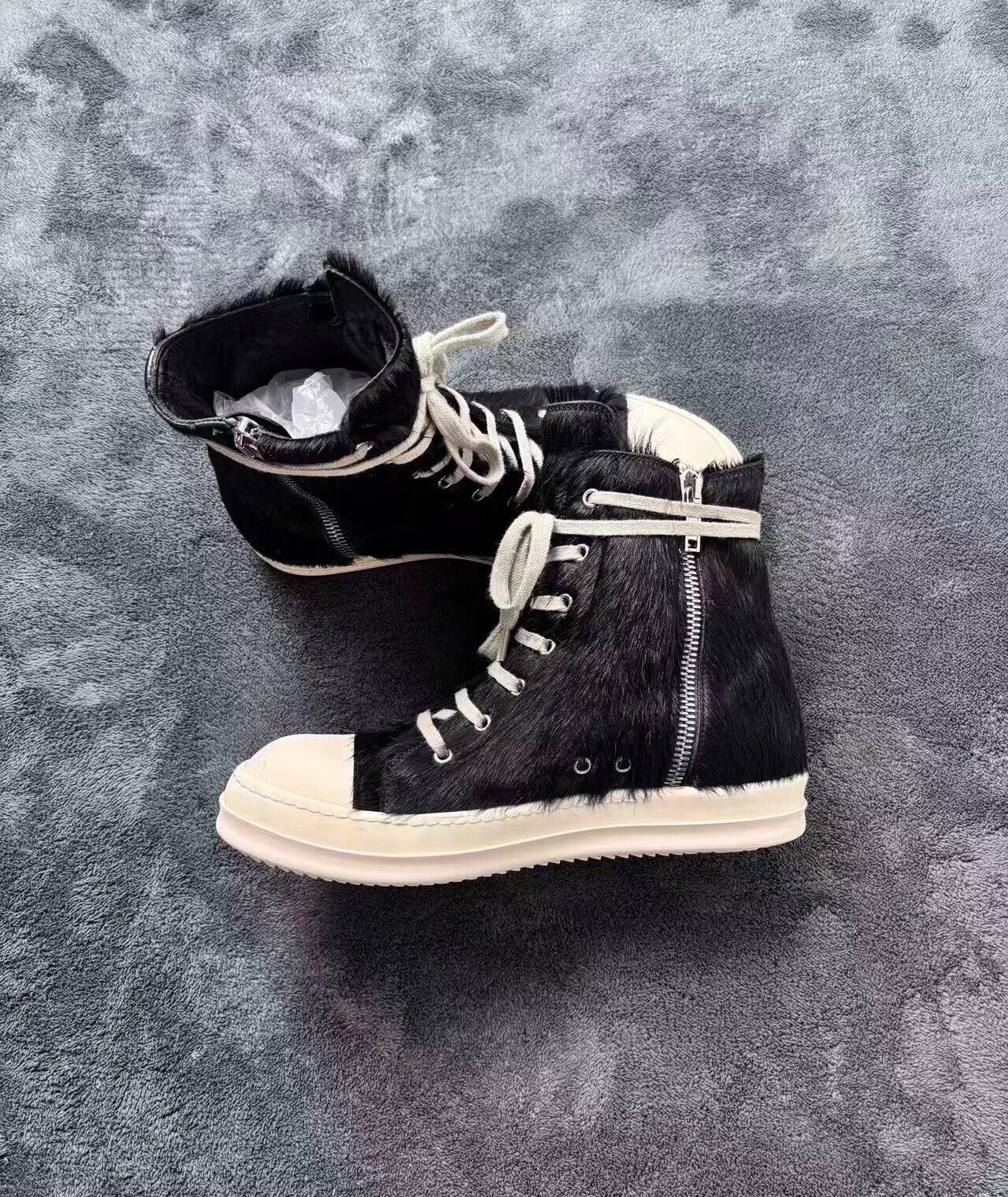 Rick Owens Rick Owens White Lowtop Sneakers 42 Men Size US 9 / EU 42 - 6 Thumbnail