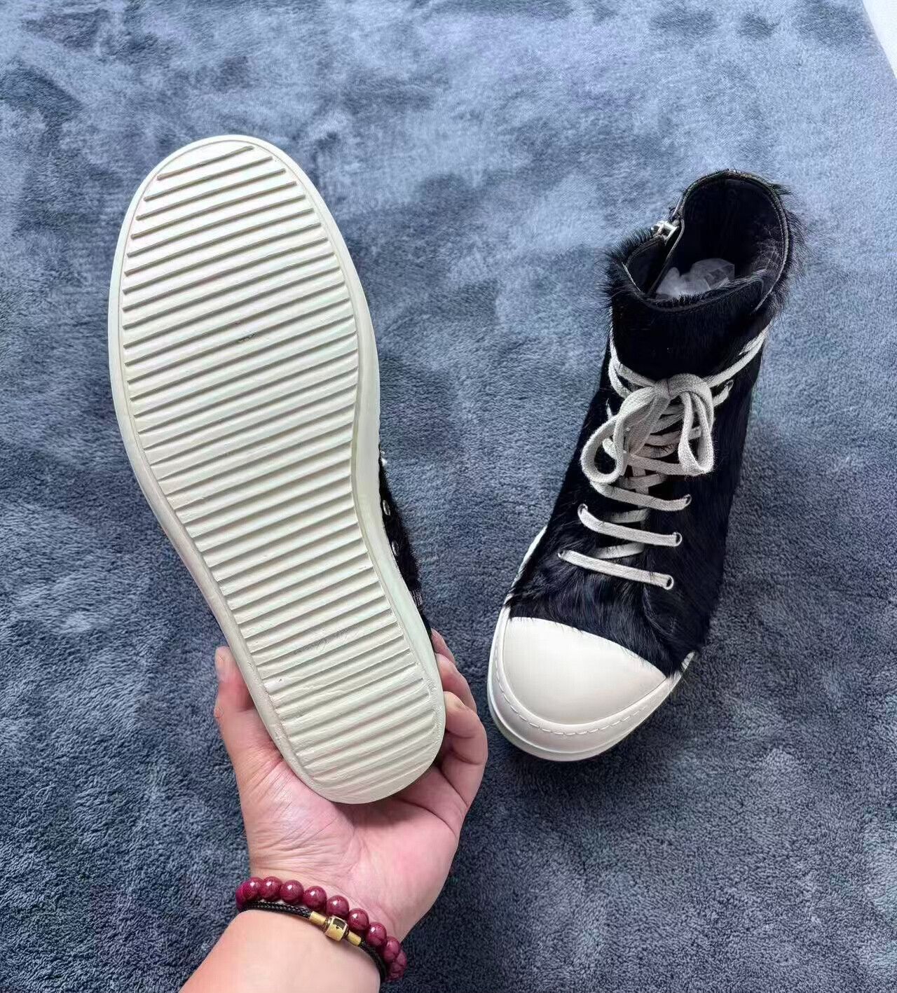Rick Owens Rick Owens White Lowtop Sneakers 42 Men Size US 9 / EU 42 - 8 Thumbnail