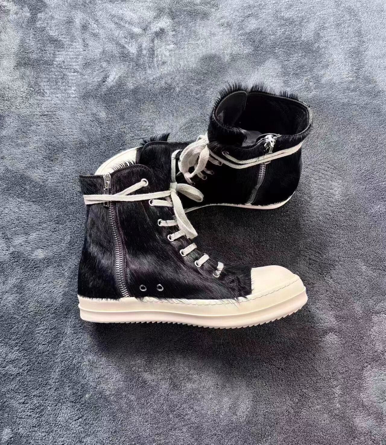 Rick Owens Rick Owens White Lowtop Sneakers 42 Men Size US 9 / EU 42 - 5 Thumbnail