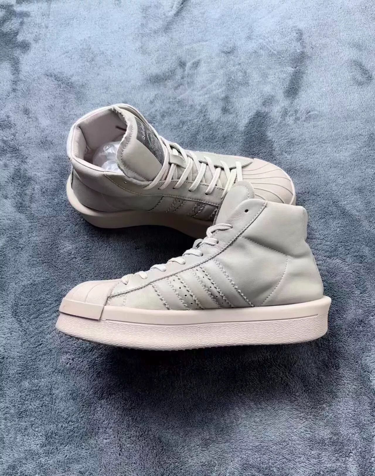 Rick Owens Rick Owens Collab White Lowtop Sneakers 40 Men Size US 7.5 / EU 40-41 - 6 Thumbnail