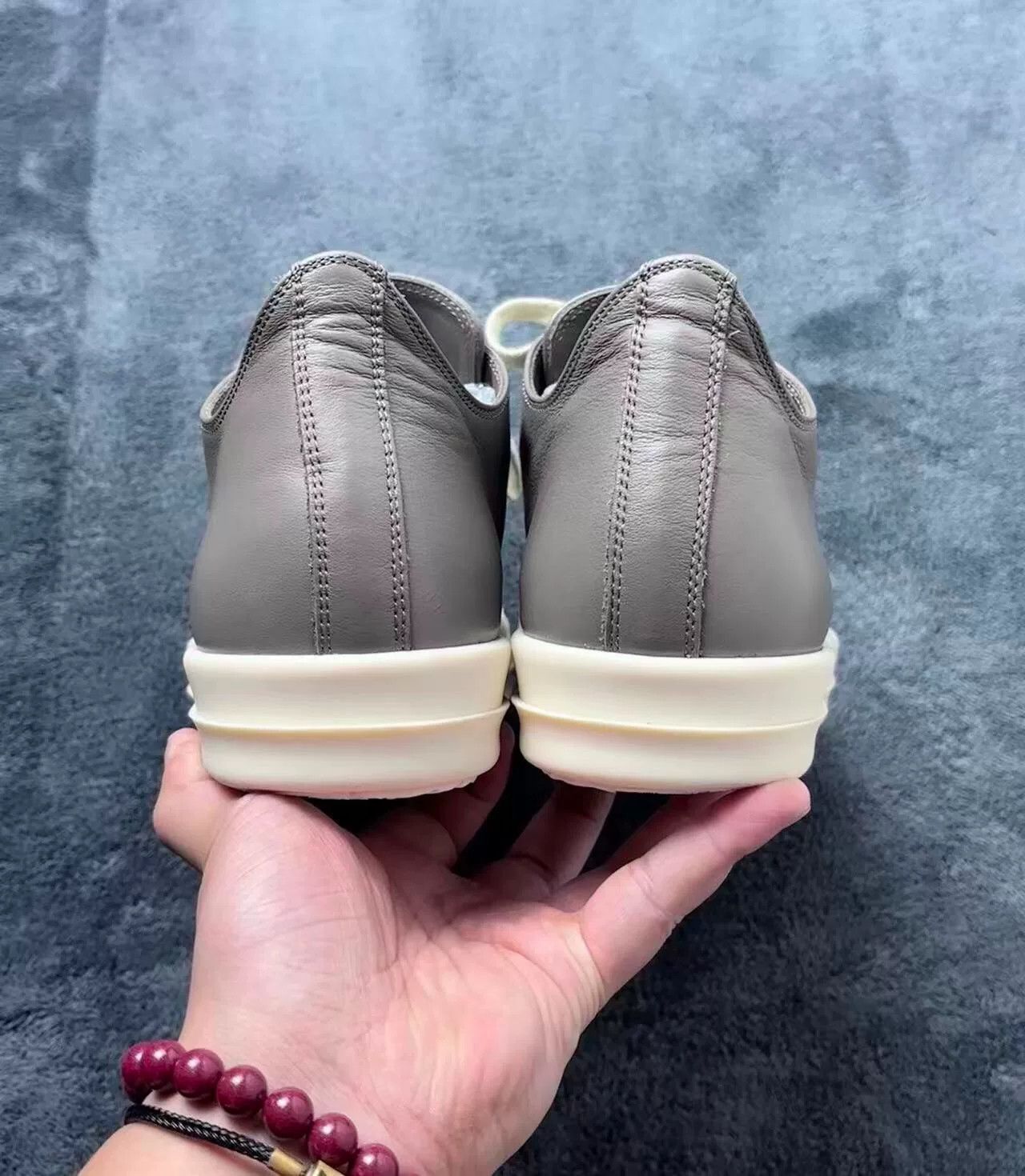 Rick Owens Rick Owens Leather White Lowtop Sneakers 25 Men Size US 10 / EU 43 - 7 Thumbnail
