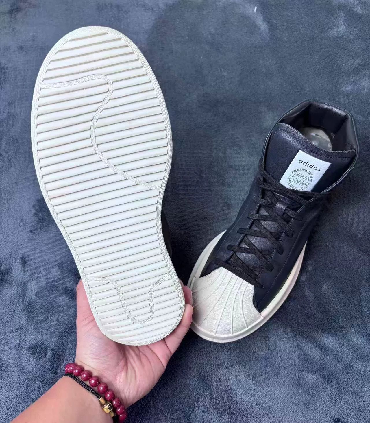 Rick Owens Rick Owens Collab Black Lowtop Sneakers 43.5 Men Size US 10.5 / EU 43-44 - 8 Thumbnail