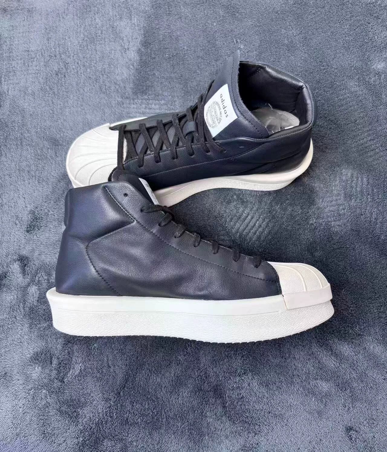 Rick Owens Rick Owens Collab Black Lowtop Sneakers 43.5 Men Size US 10.5 / EU 43-44 - 5 Thumbnail