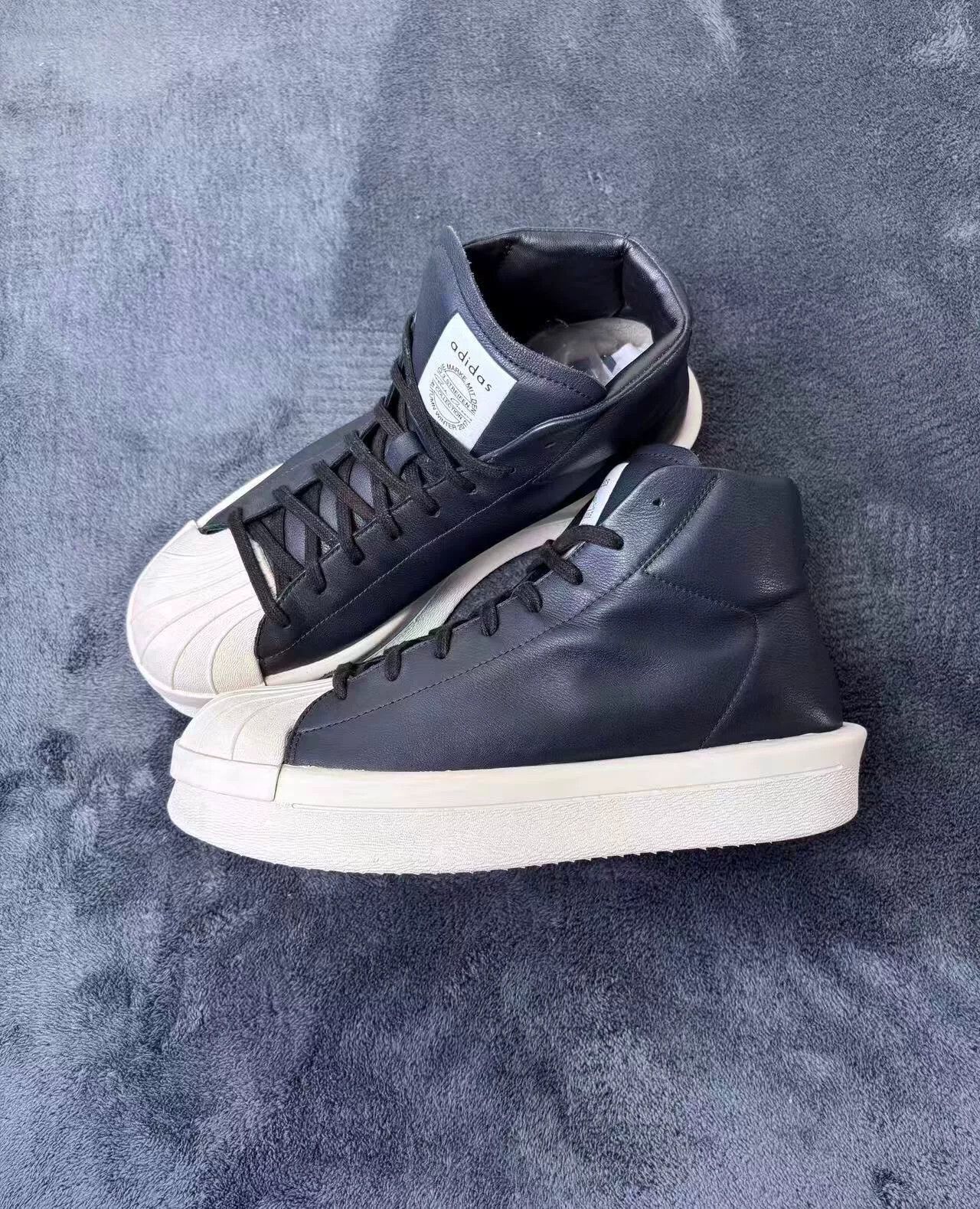 Rick Owens Rick Owens Collab Black Lowtop Sneakers 43.5 Men Size US 10.5 / EU 43-44 - 4 Thumbnail
