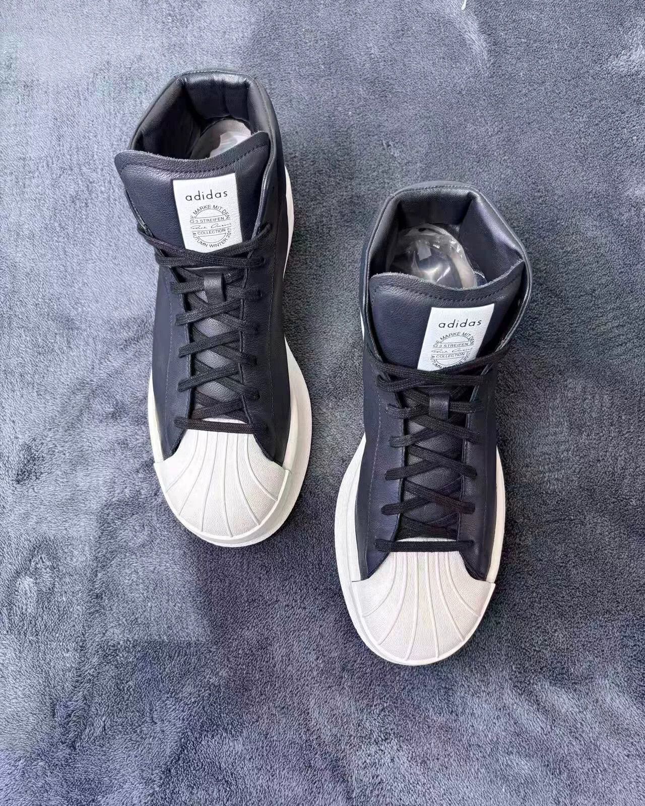 Rick Owens Rick Owens Collab Black Lowtop Sneakers 43.5 Men Size US 10.5 / EU 43-44 - 2 Thumbnail
