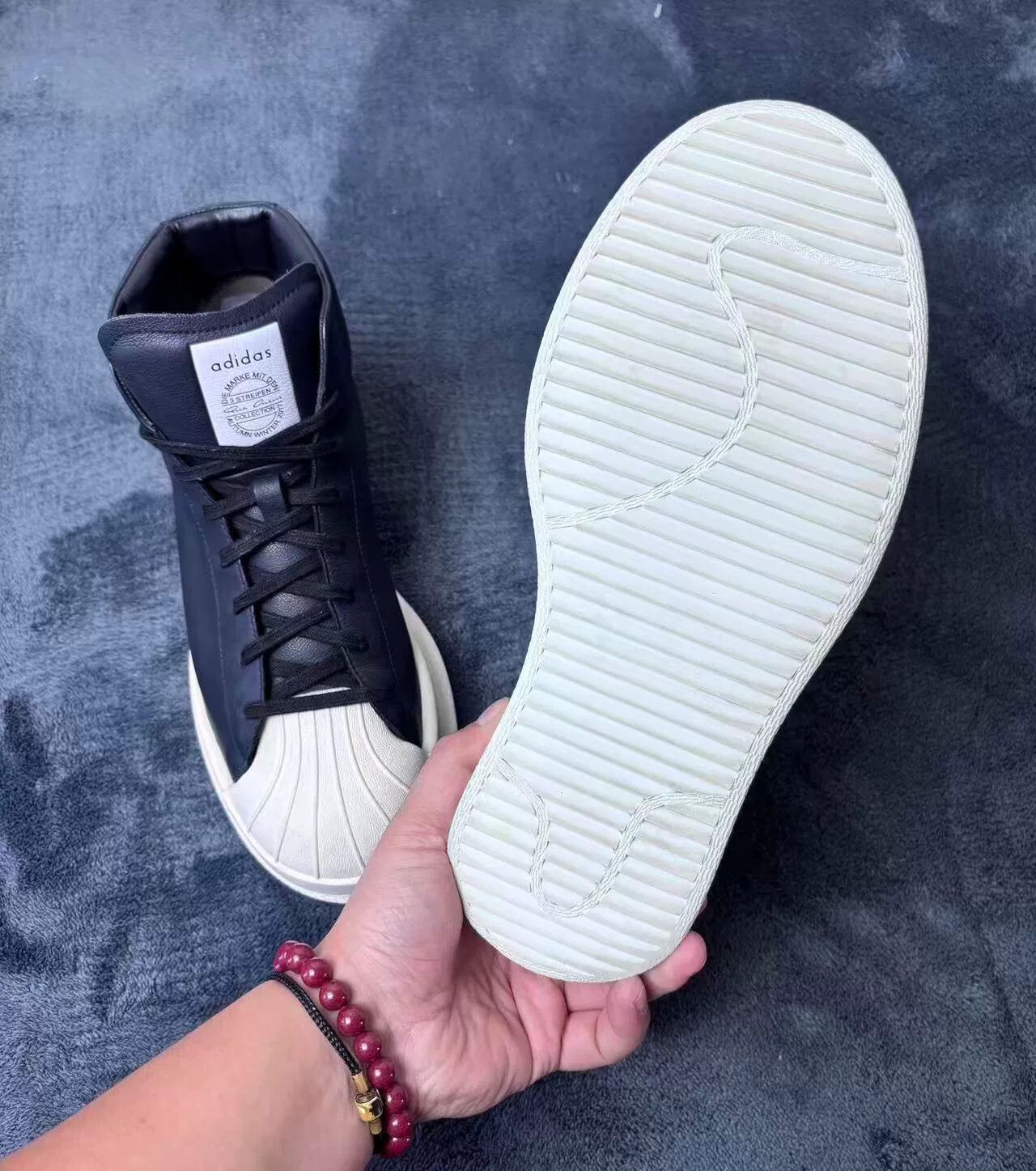 Rick Owens Rick Owens Collab Black Lowtop Sneakers 43.5 Men Size US 10.5 / EU 43-44 - 9 Thumbnail
