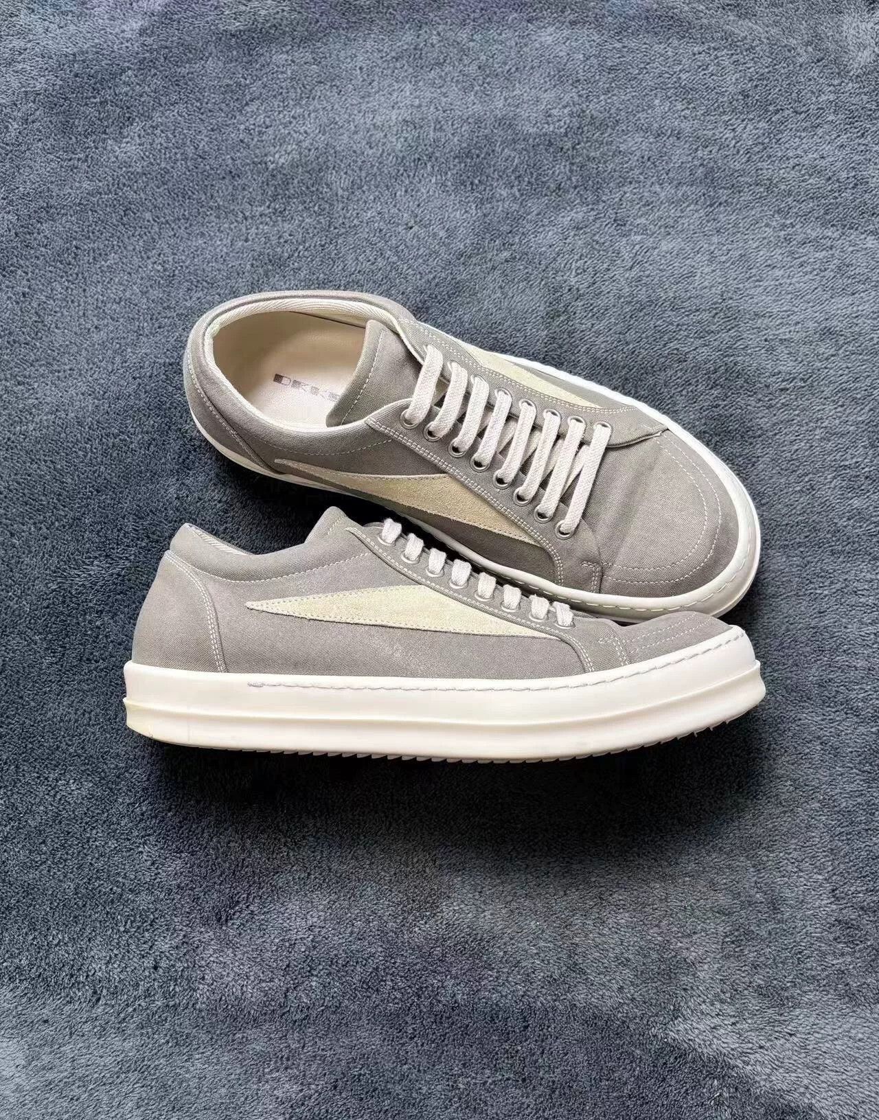 Rick Owens Rick Owens White Lowtop Sneakers 24 Men Size US 10 / EU 43 - 3 Thumbnail
