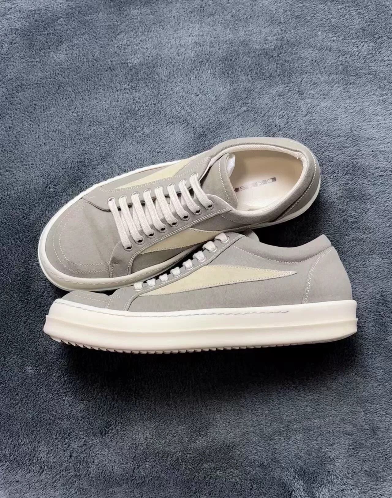 Rick Owens Rick Owens White Lowtop Sneakers 24 Men Size US 10 / EU 43 - 4 Thumbnail