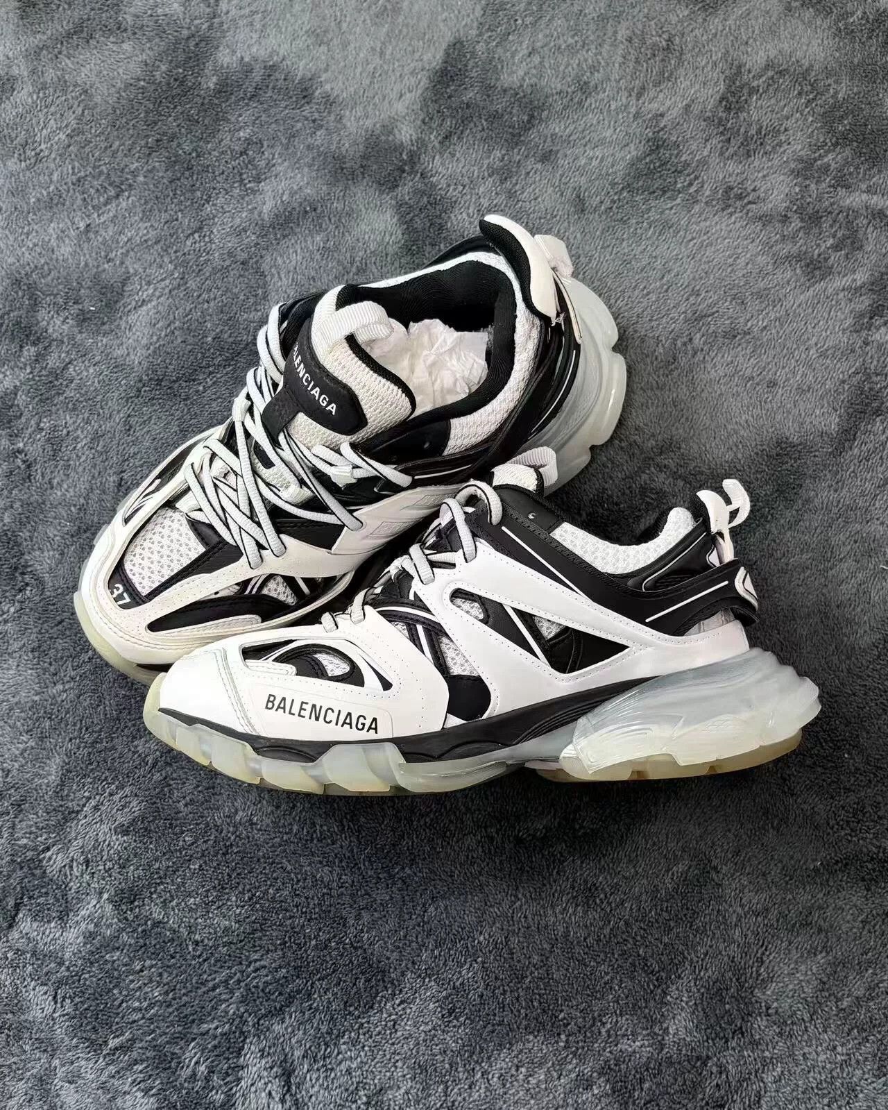 Balenciaga Balenciaga Patchwork Black Lowtop Sneakers 37 Men Size US 5 / EU 37 - 4 Thumbnail