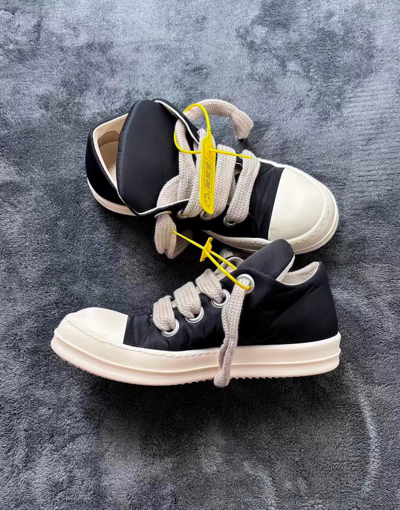 Rick Owens Rick Owens White Lowtop Sneakers 41 Men Size US 8.5 / EU 41-42 - 6 Thumbnail
