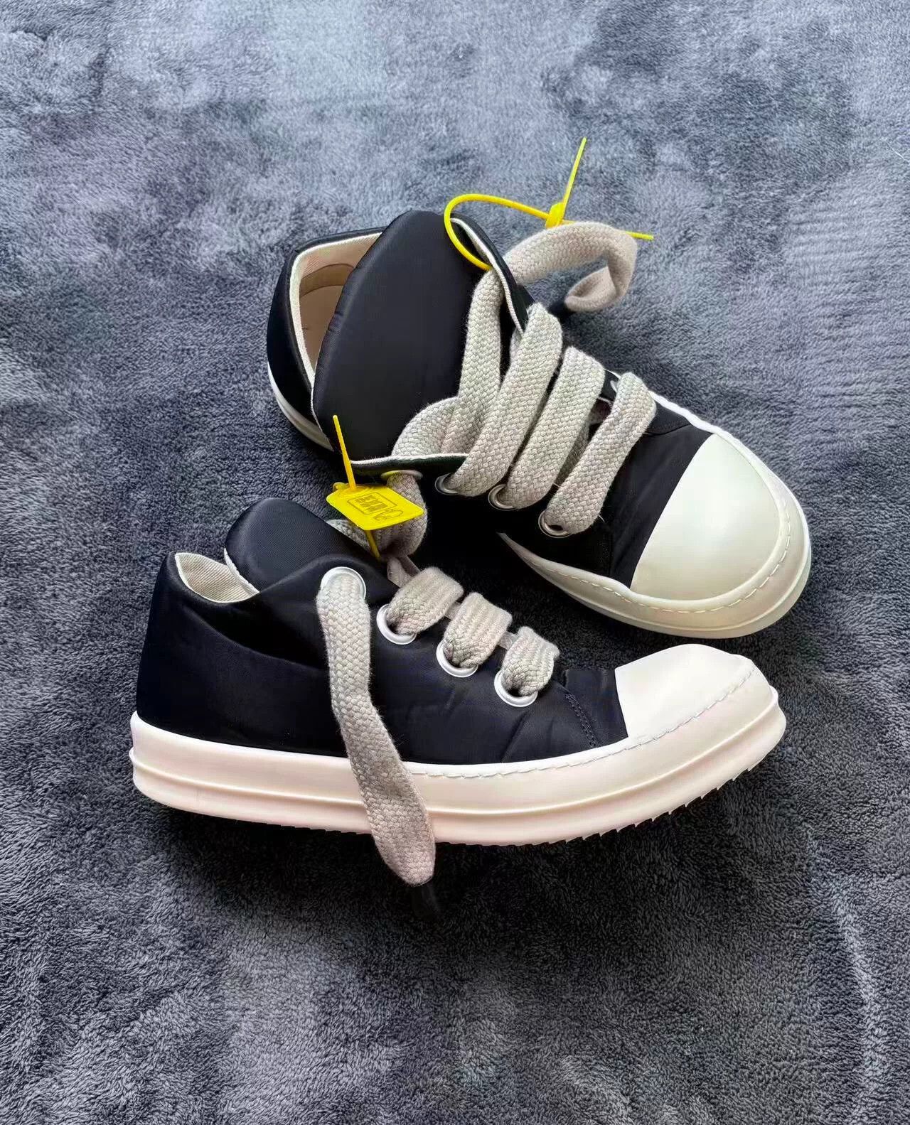 Rick Owens Rick Owens White Lowtop Sneakers 41 Men Size US 8.5 / EU 41-42 - 3 Thumbnail
