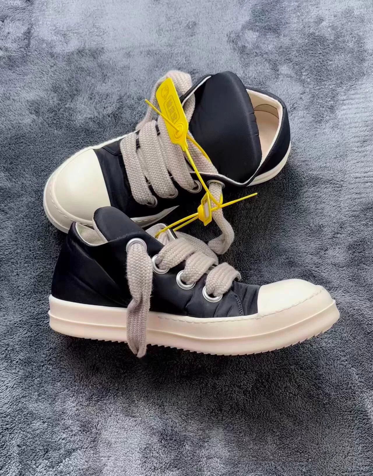 Rick Owens Rick Owens White Lowtop Sneakers 41 Men Size US 8.5 / EU 41-42 - 5 Thumbnail